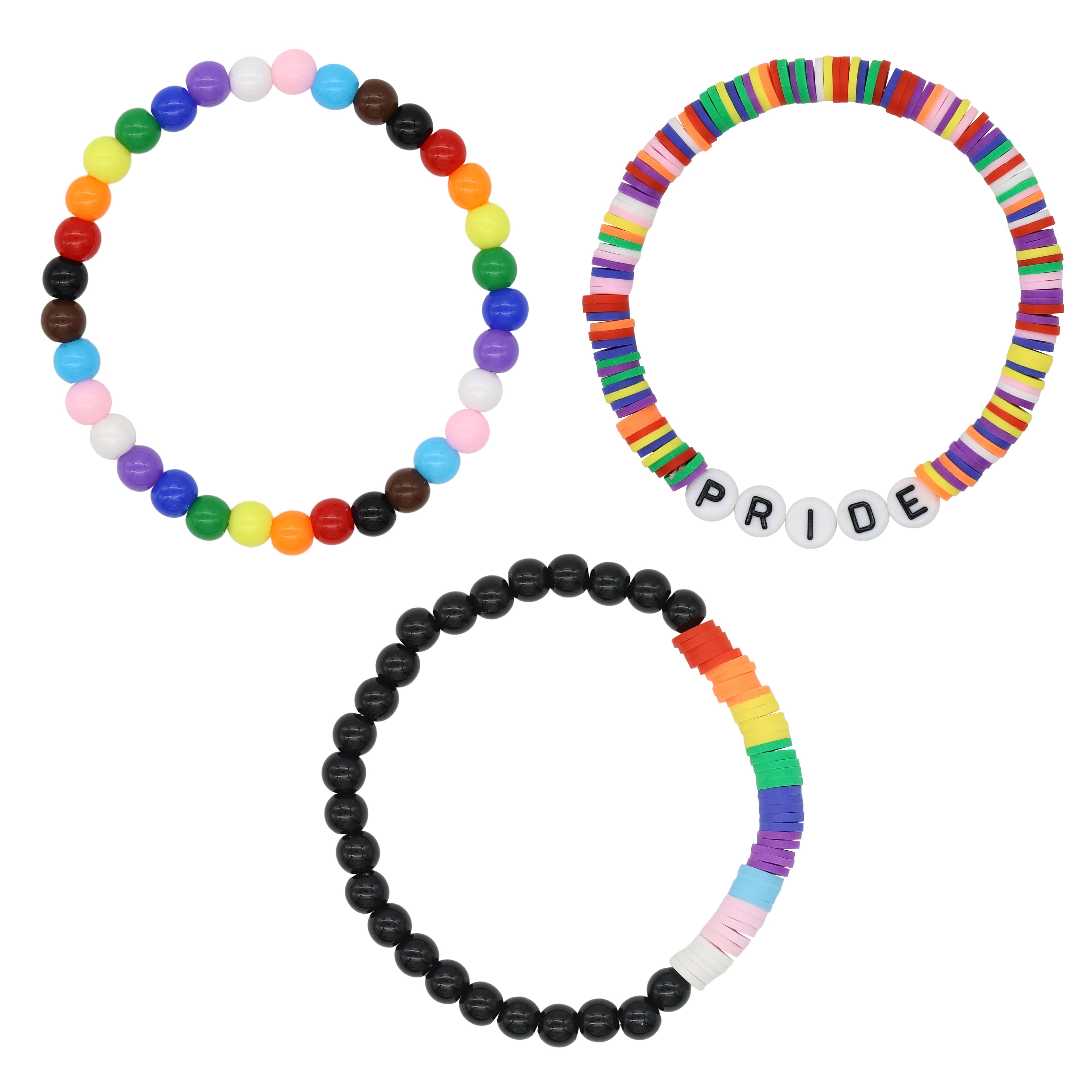 Pride Bracelets by Celebrate It&#x2122;, 3ct.