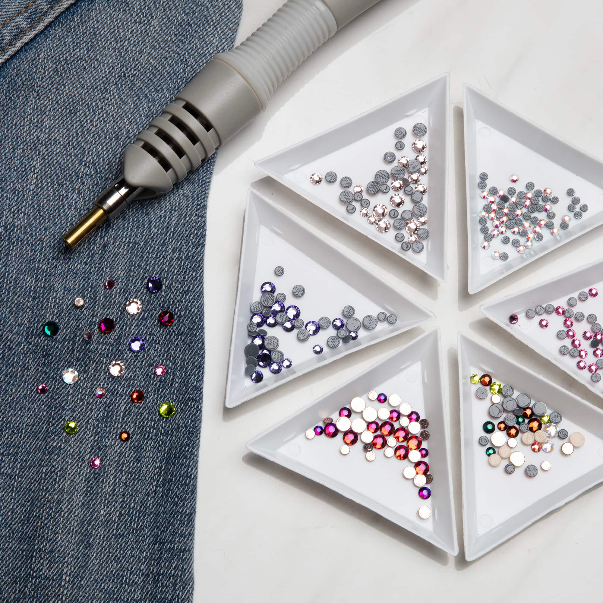 SS10 Round Hotfix Austrian Crystals by Bead Landing&#x2122;, 70ct.