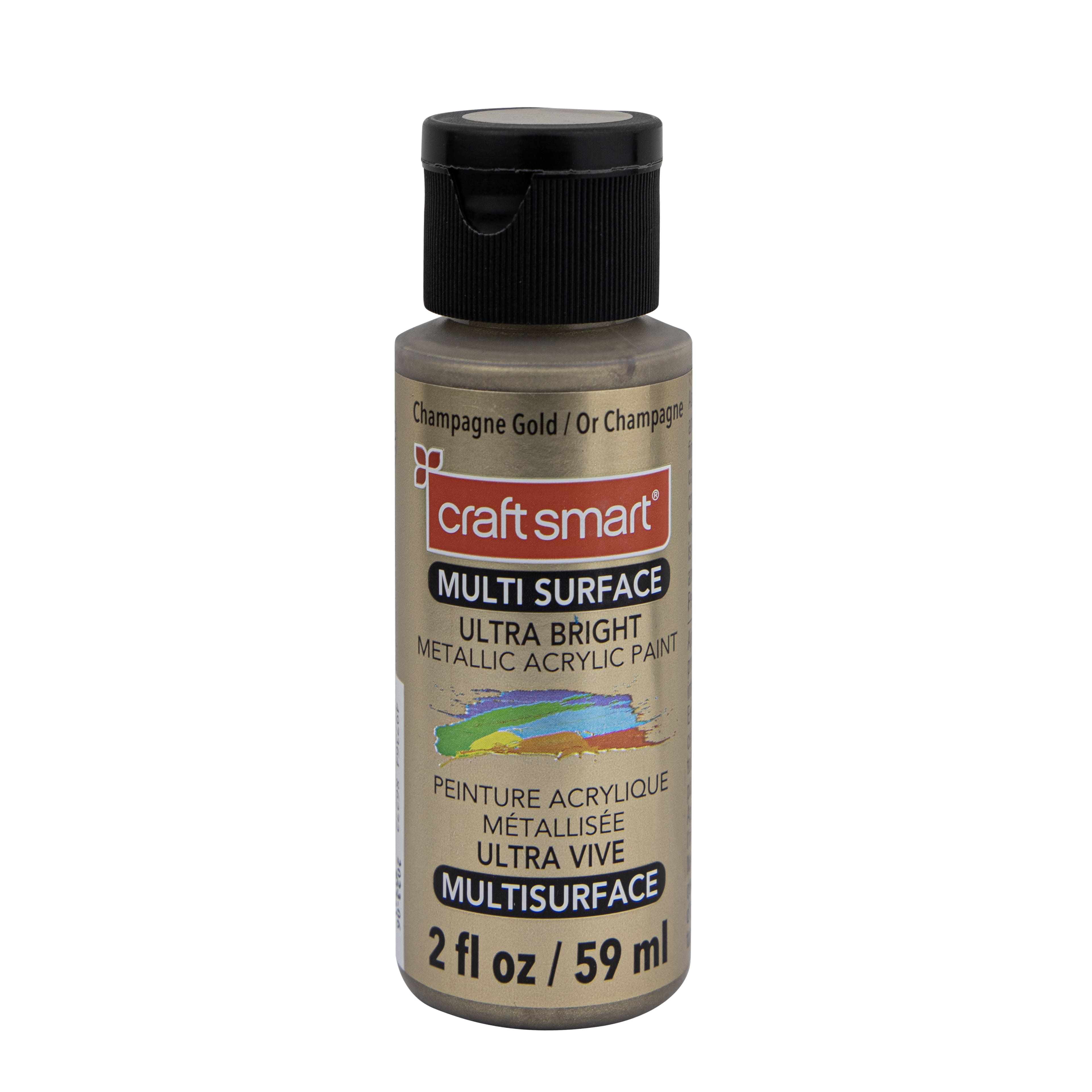 Multi-Surface Ultra Bright Metallic Paint by Craft Smart®