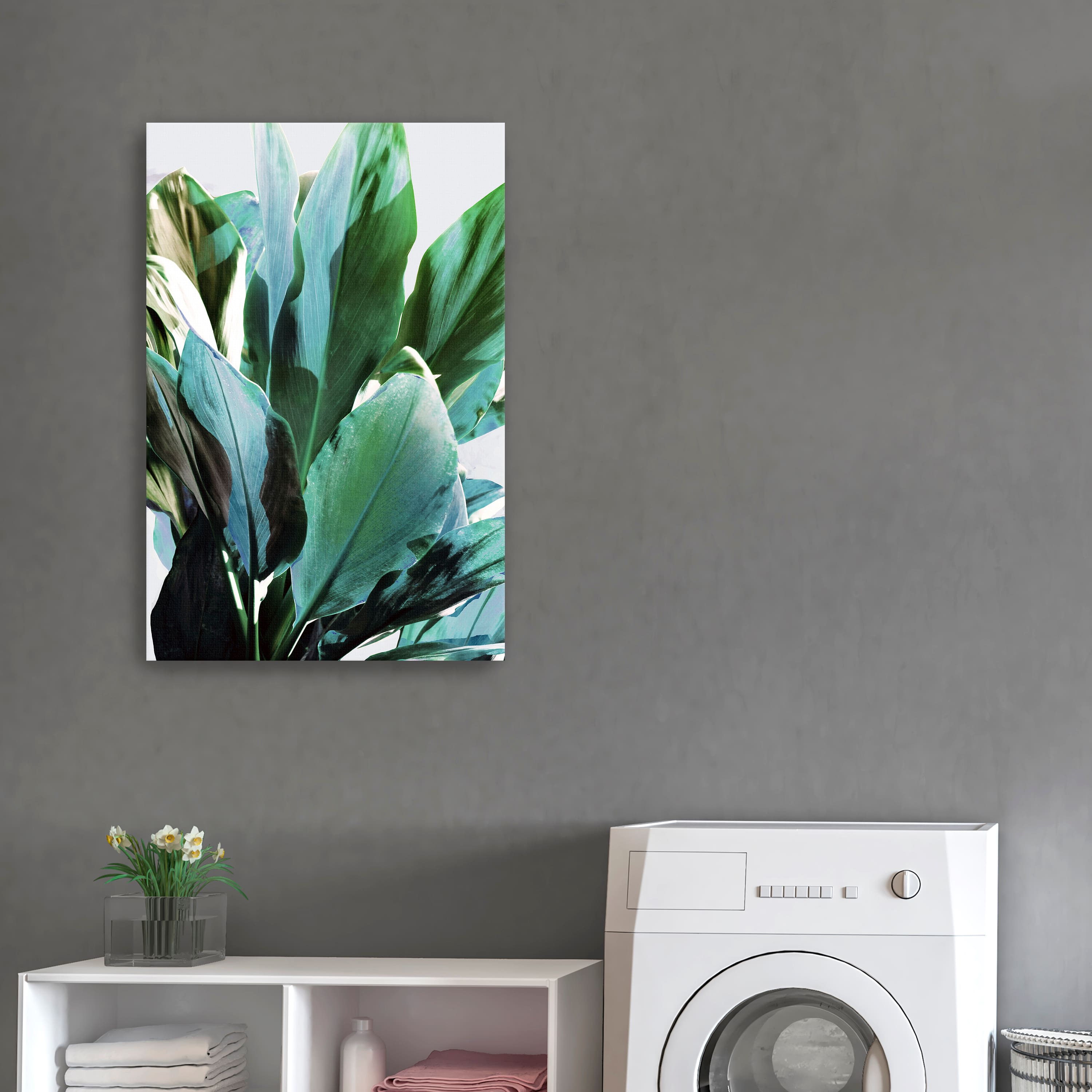 Lumaprints Green Leaves III Giclée Canvas