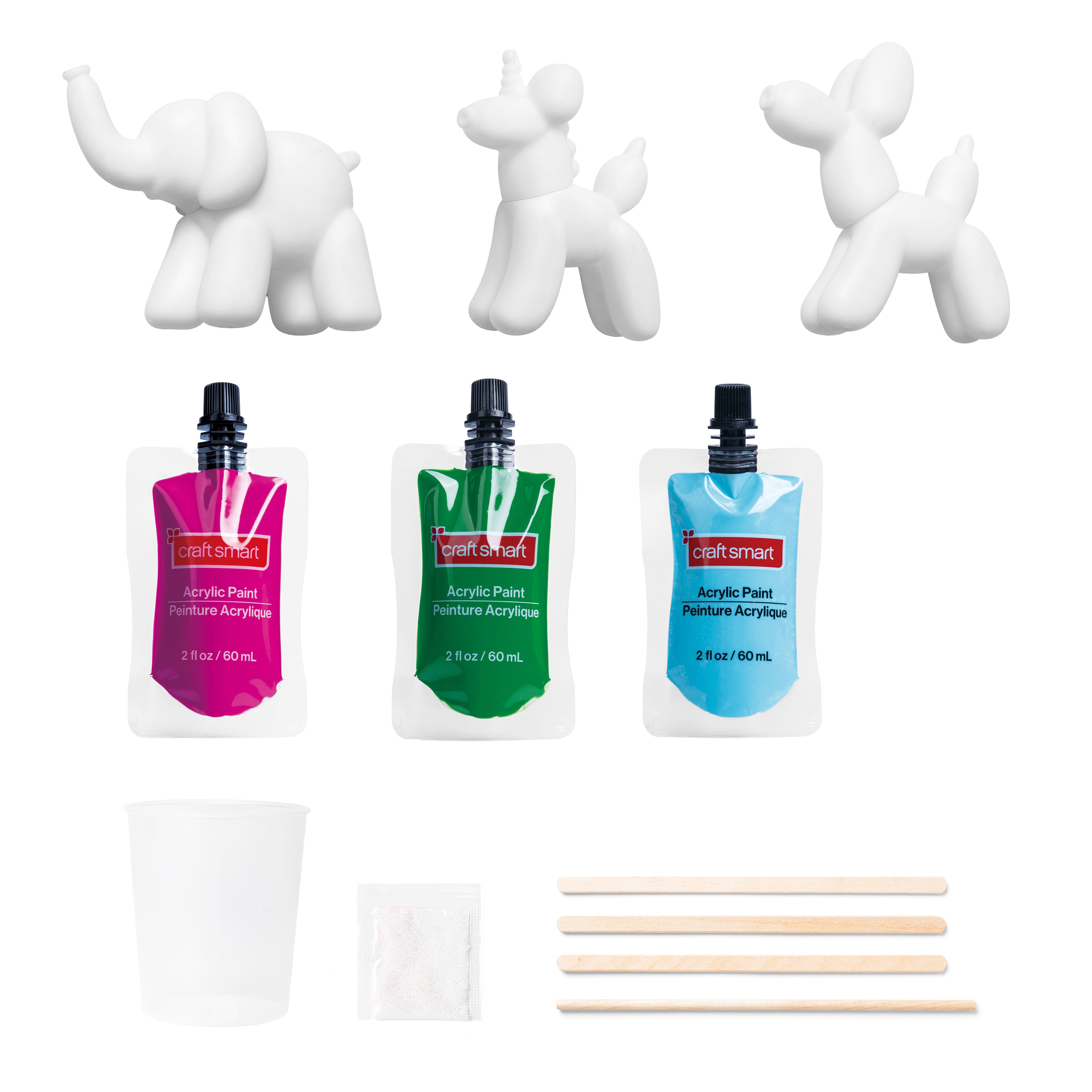 Balloon Animals Paint Pour Kit by Craft Smart&#xAE;