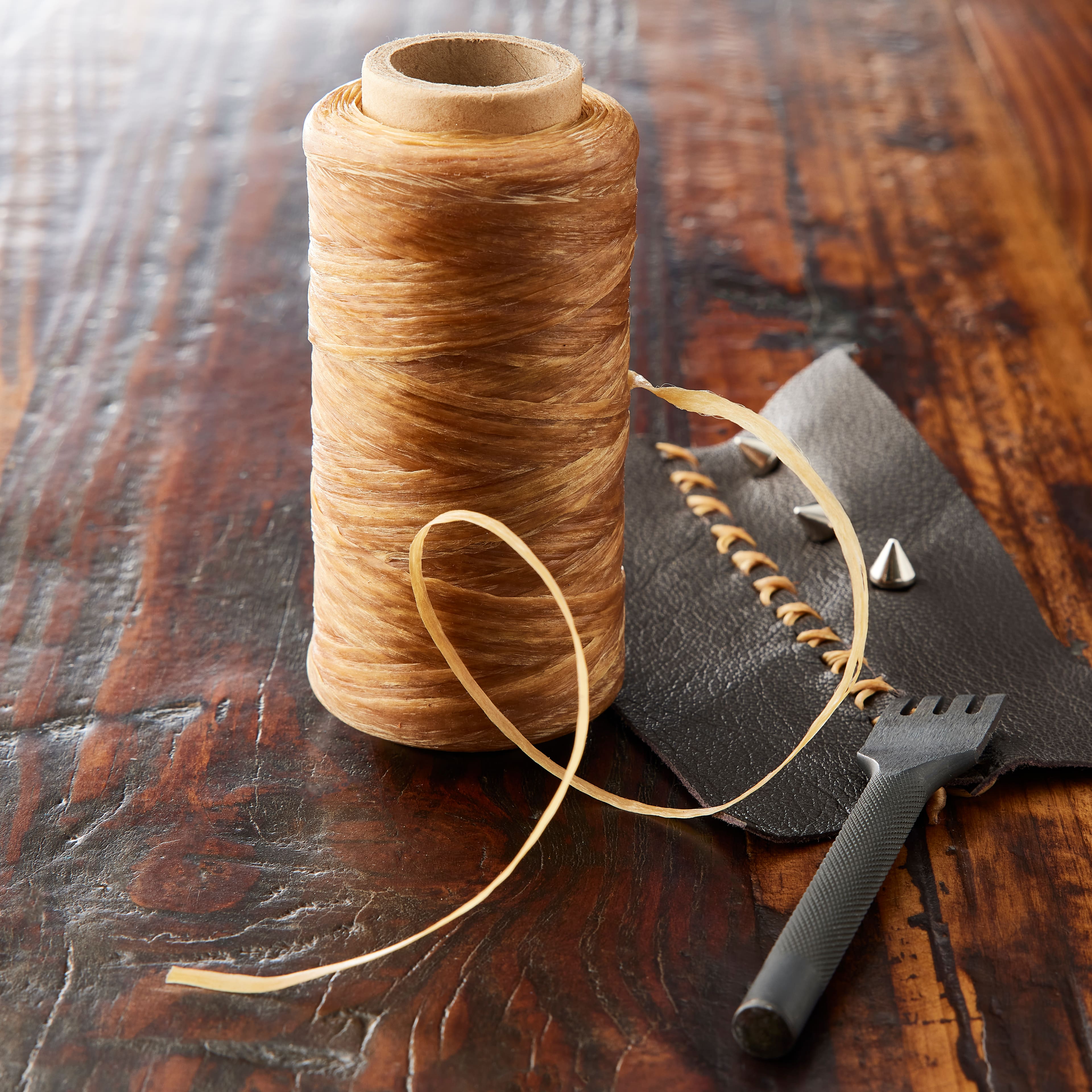 4oz. Natural Artificial Sinew Spool by Make Market®