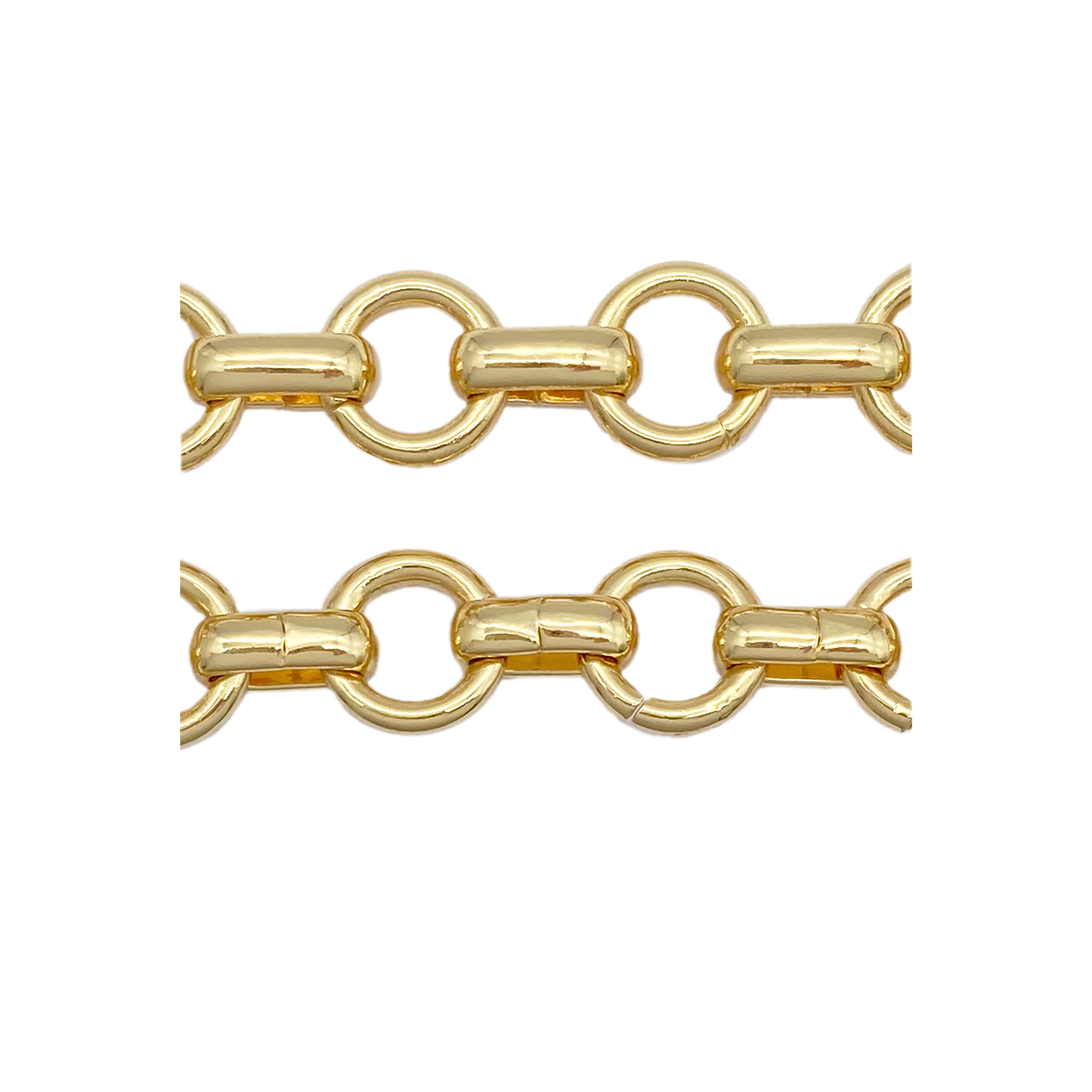 12 Pack: Gold Long & Short Charm Bracelet by Bead Landing™