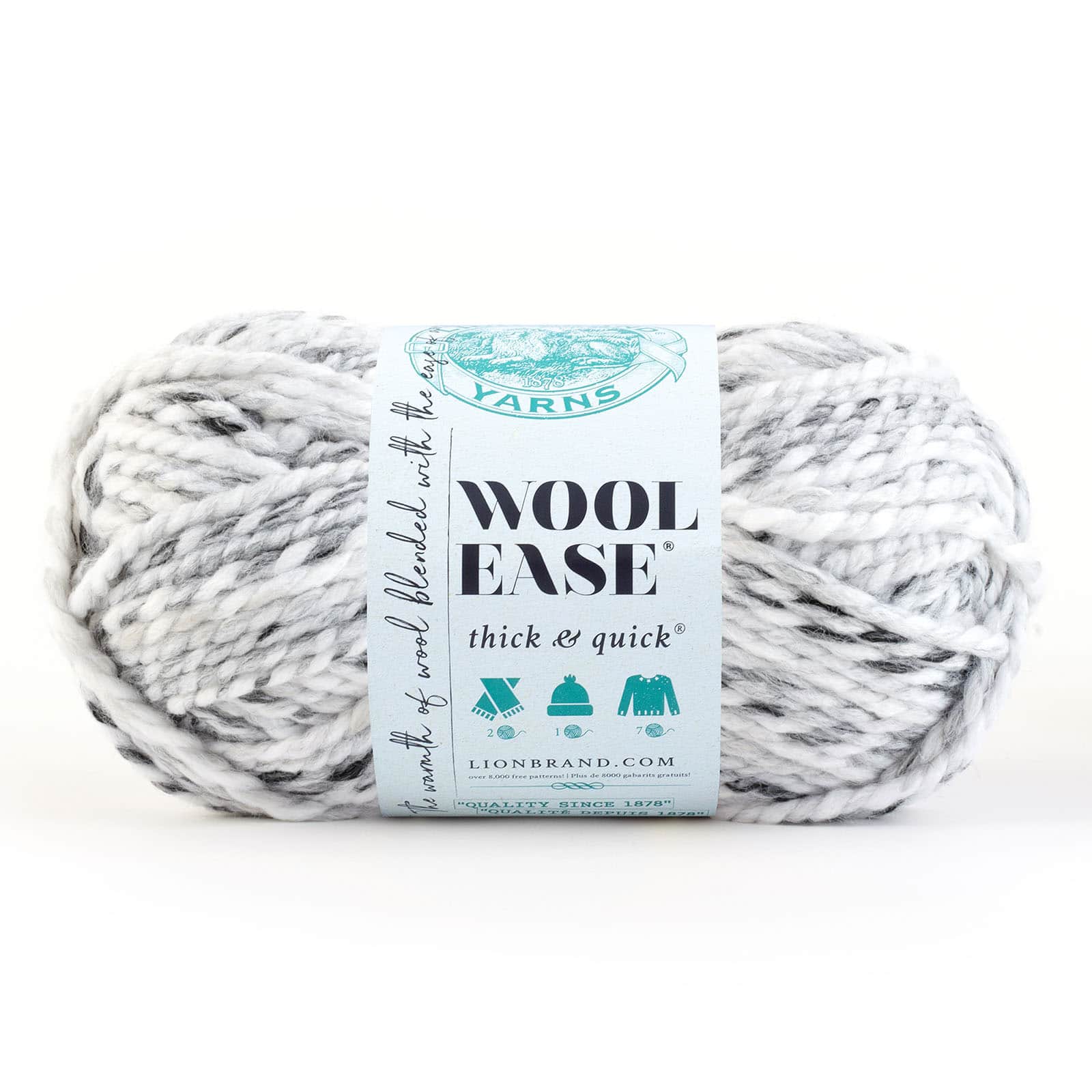 15 Pack: Lion Brand® Wool-Ease® Thick & Quick® Yarn, Prints, Stripes & Metallics