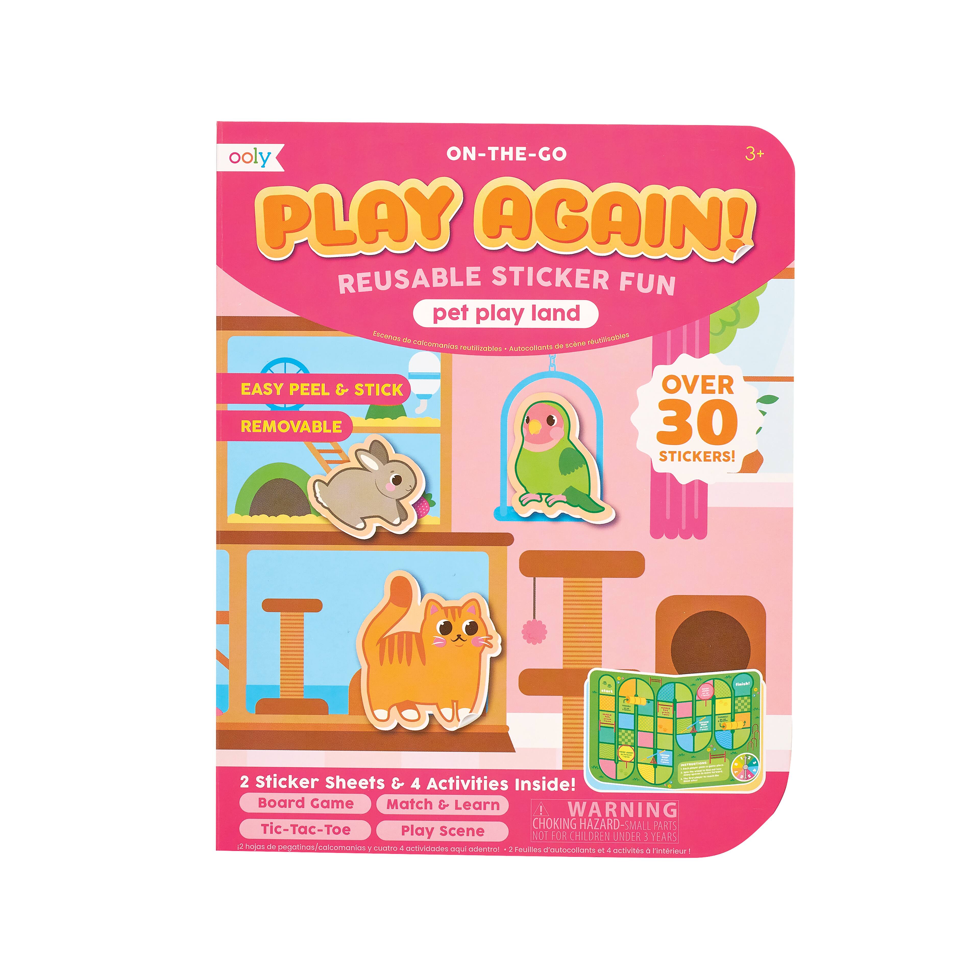 Pop! Make and Play Activity Scene - Pet Play Time - OOLY