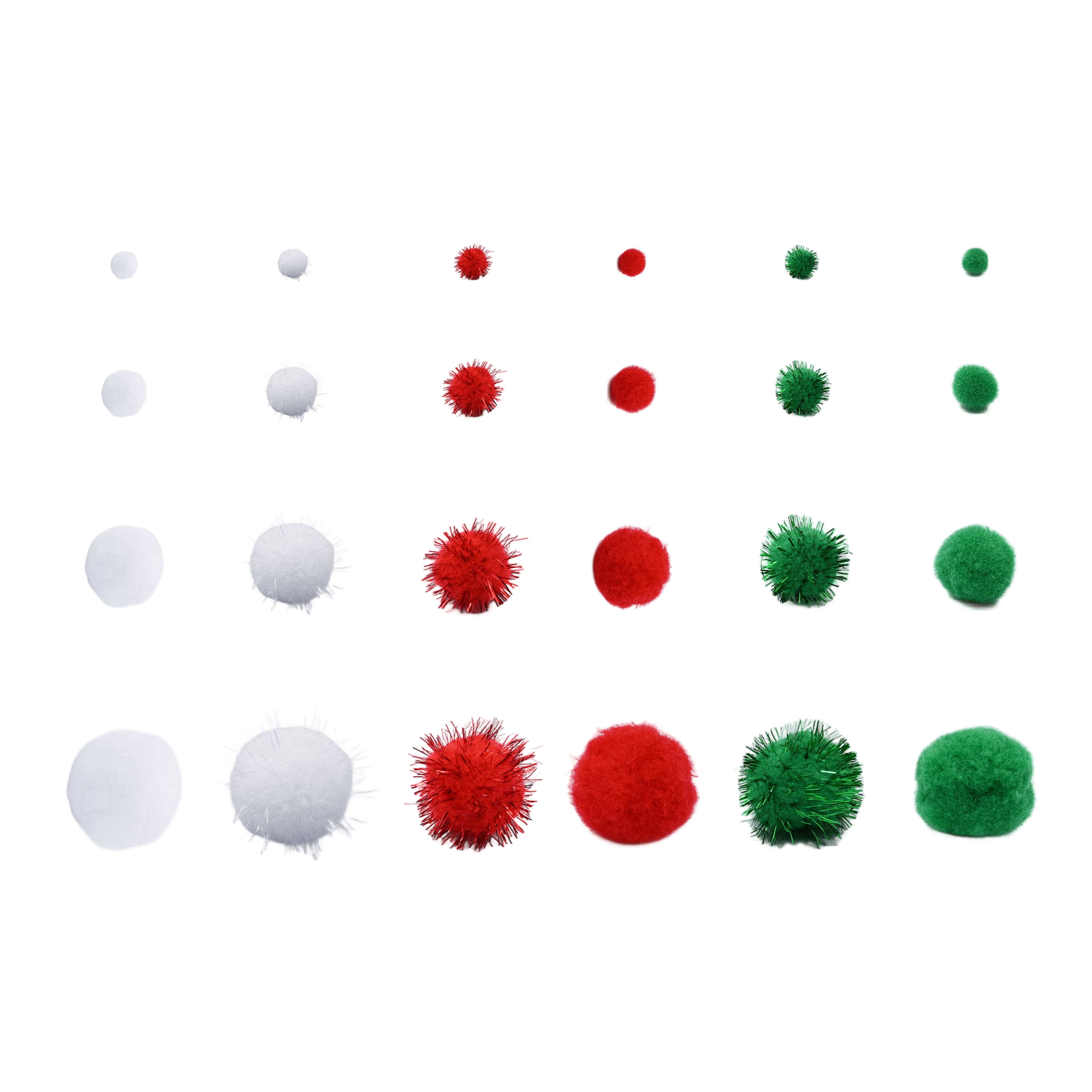 Traditional Christmas Pom Poms by Creatology&#x2122;