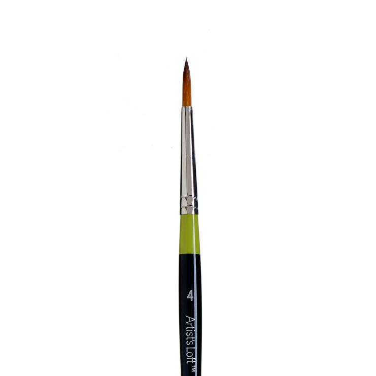 Vienna Golden Taklon Fan Brush by Artist's Loft™