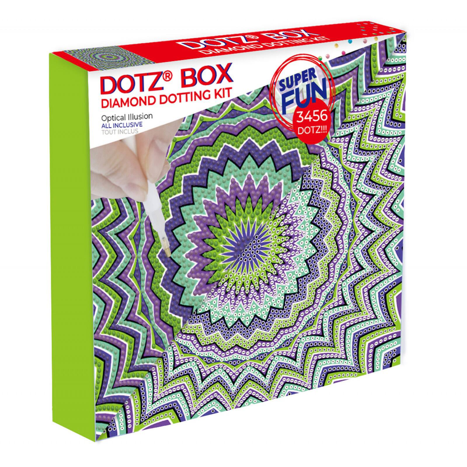Diamond Dotz® Optical Illusion Diamond Box Painting Kit