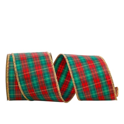 値下げレア品Tartan Ribbons Christmas 2009ディズニー D-Stevens-Yule-Plaid-Ribbon-4-