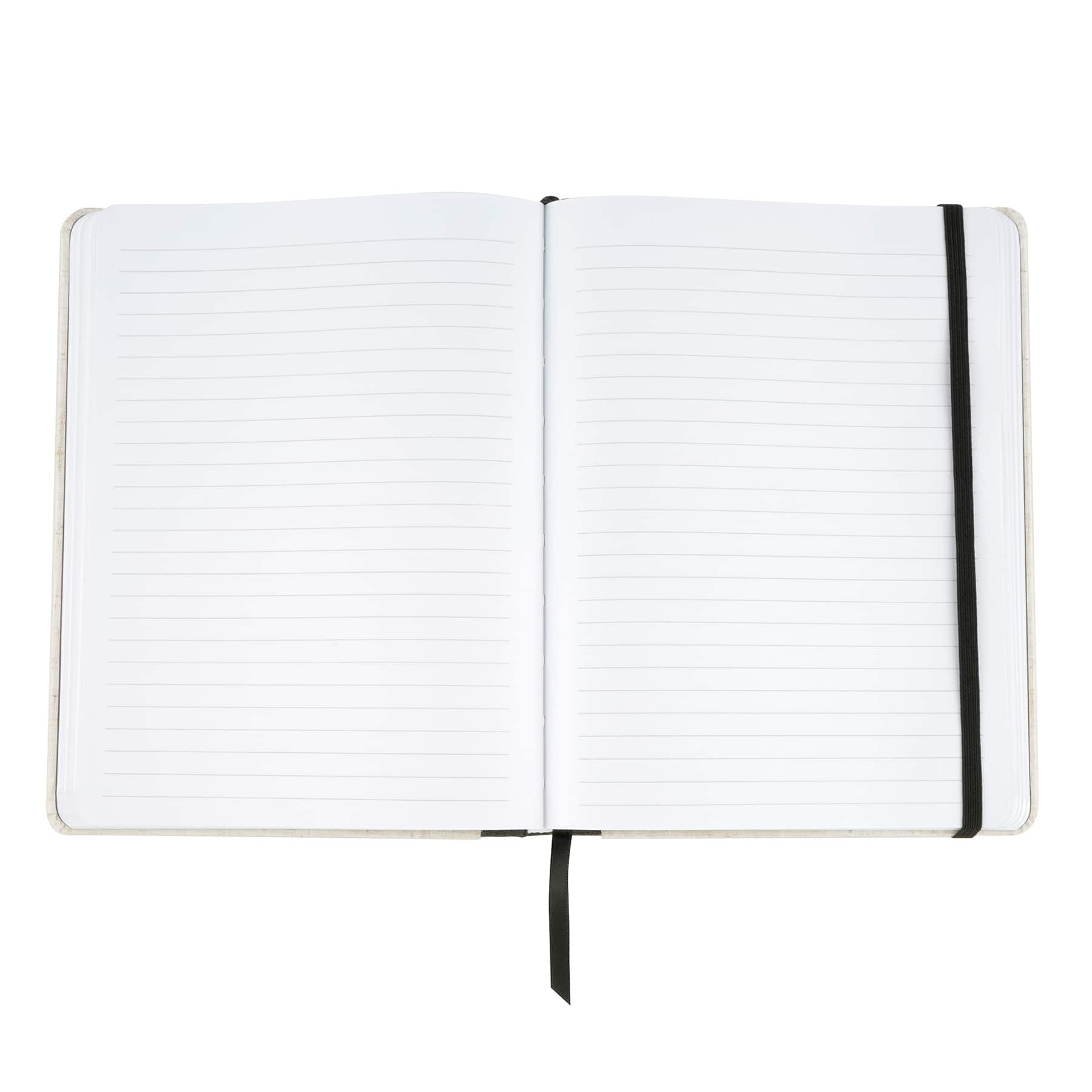 12 Pack: Flecked White Linen Journal by Artist&#x27;s Loft&#x2122;