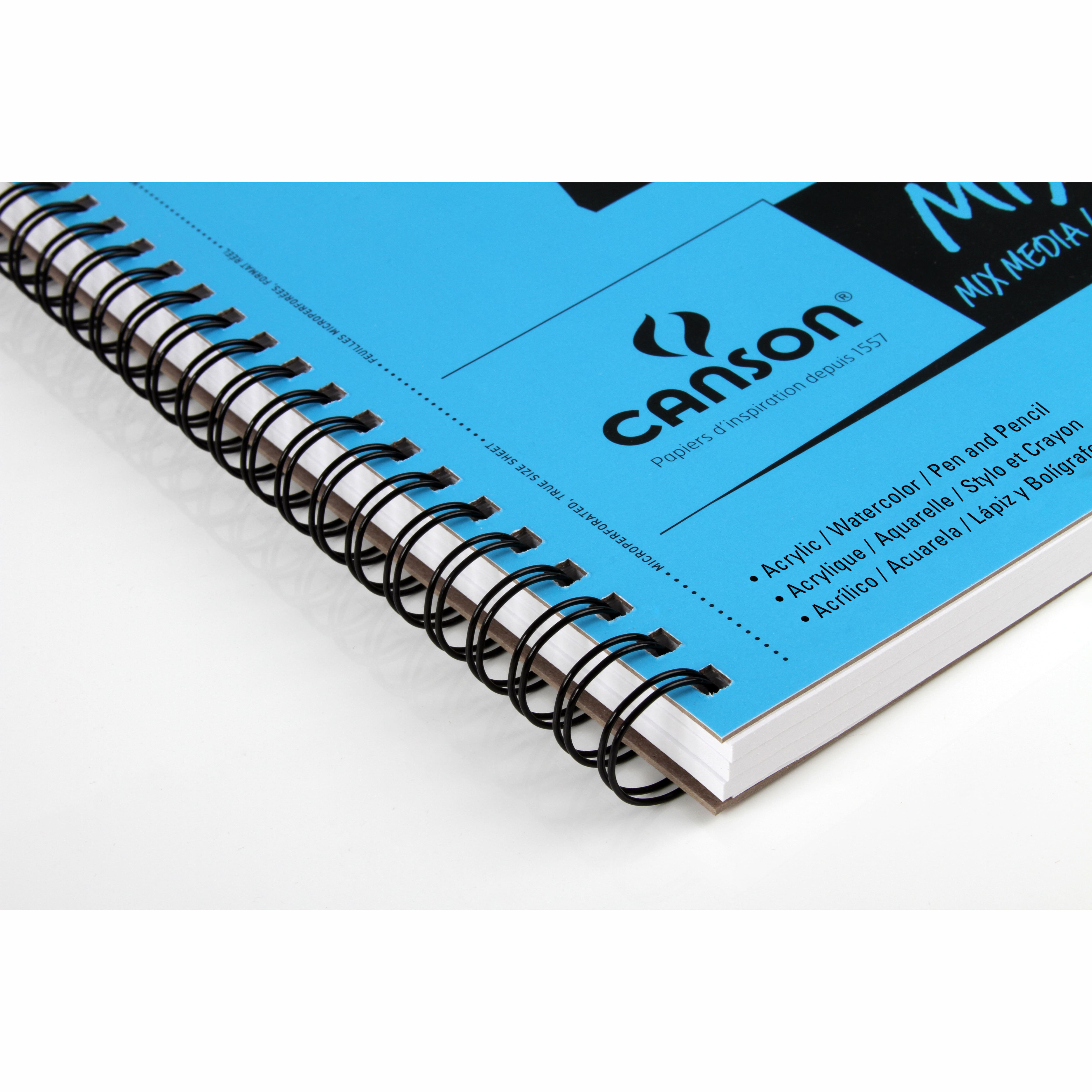 Canson sketch pad XL Mix Media 30 sheets A4 300g/m² spiral binding