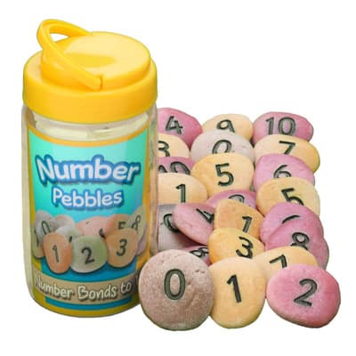 Yellow Door Number Pebble, 22ct. | 1.5" | Michaels