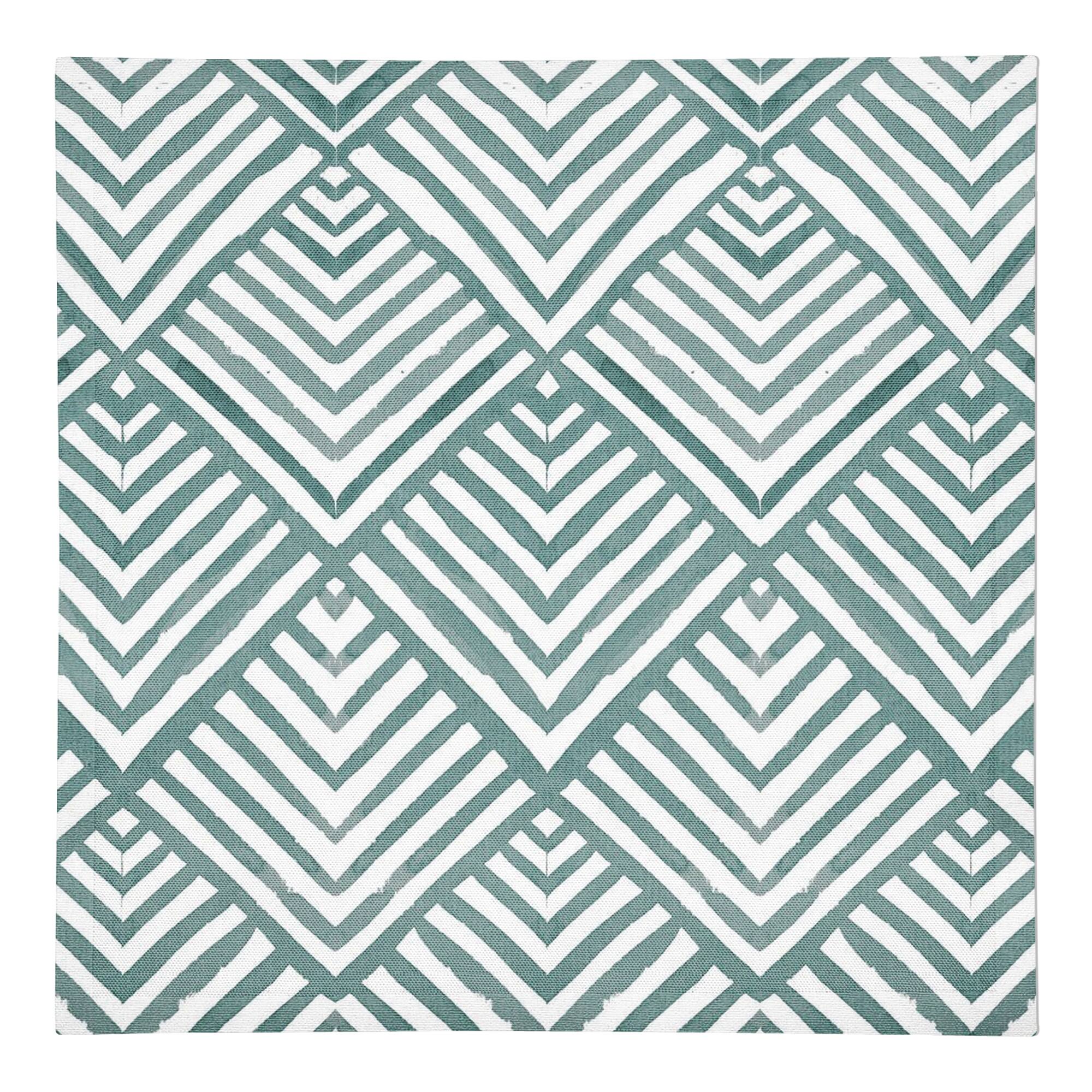 Watercolor Diamond Cotton Twill Napkin