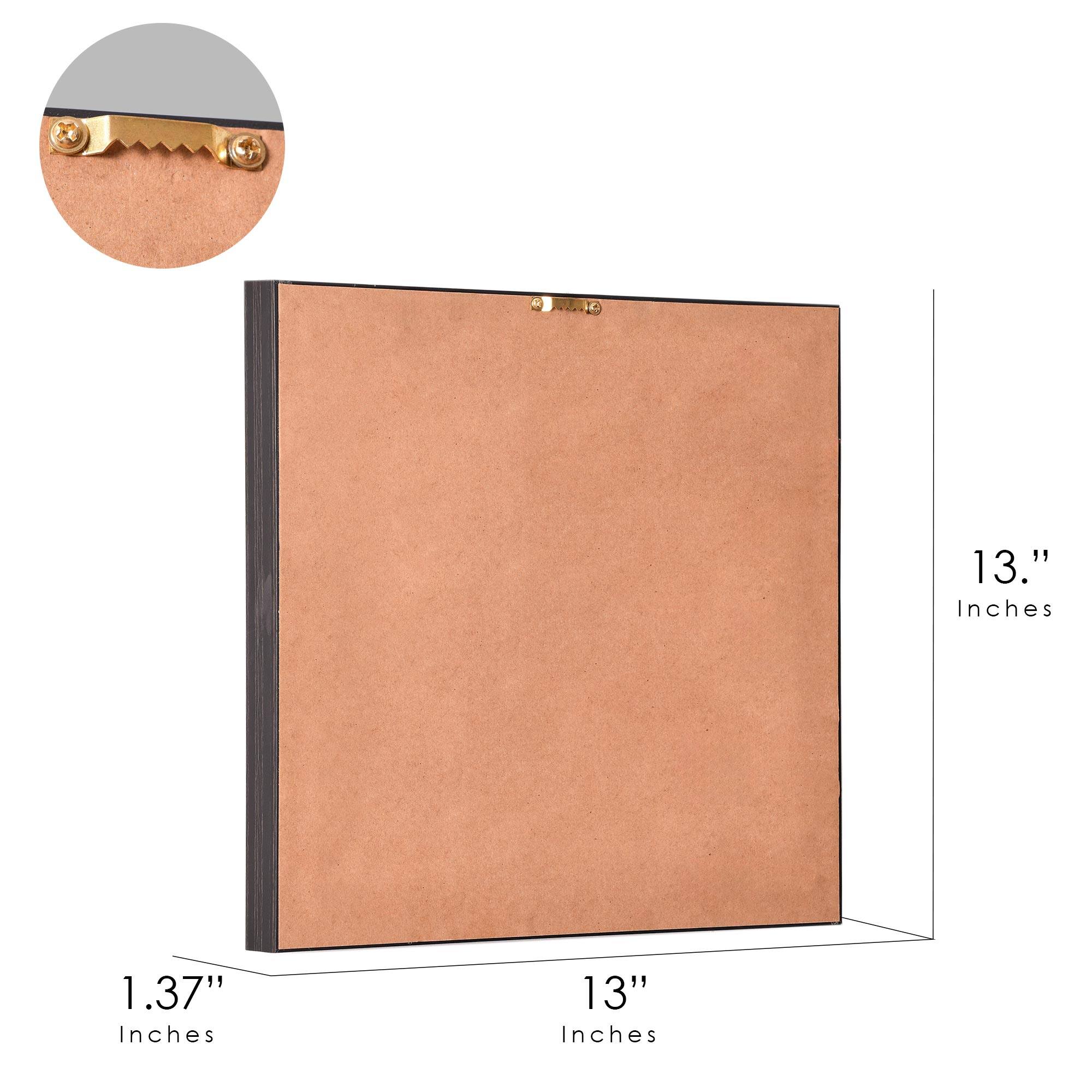 American Art Decor Grand Ole Opry WSM Microphone Stand Lacquered Canvas Print - 12" H x 12" L