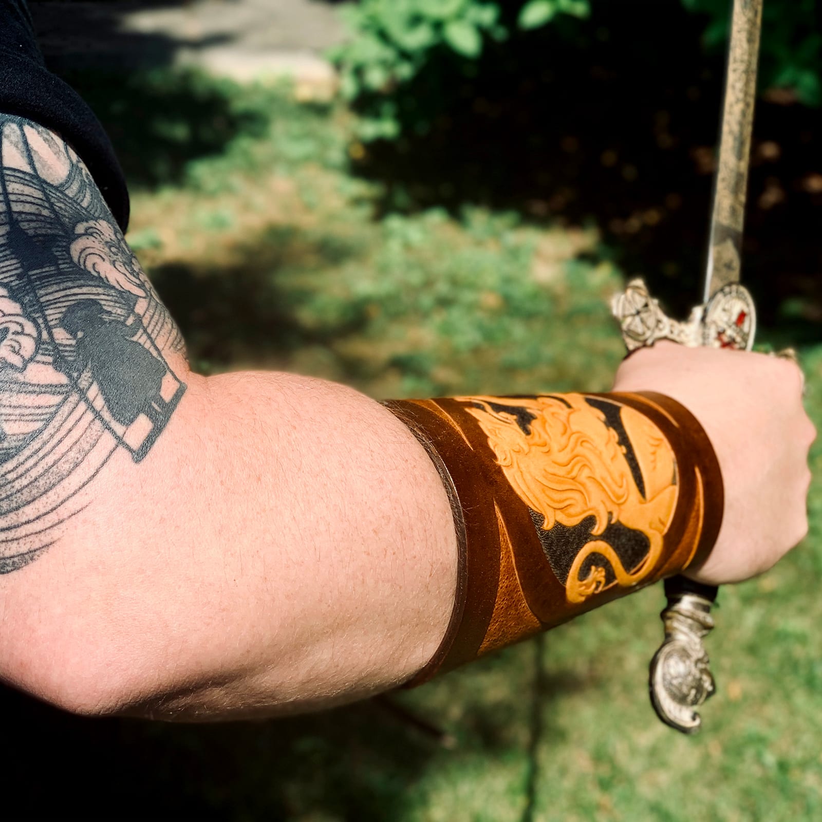 Leather Bracer Arm Cuff Kit by ArtMinds&#x2122;