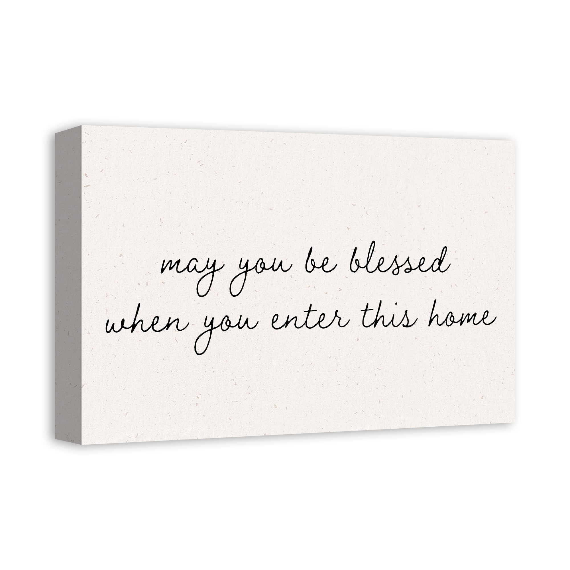 May You Be Blessed 18&#x22; x 12&#x27; Canvas Wall Art