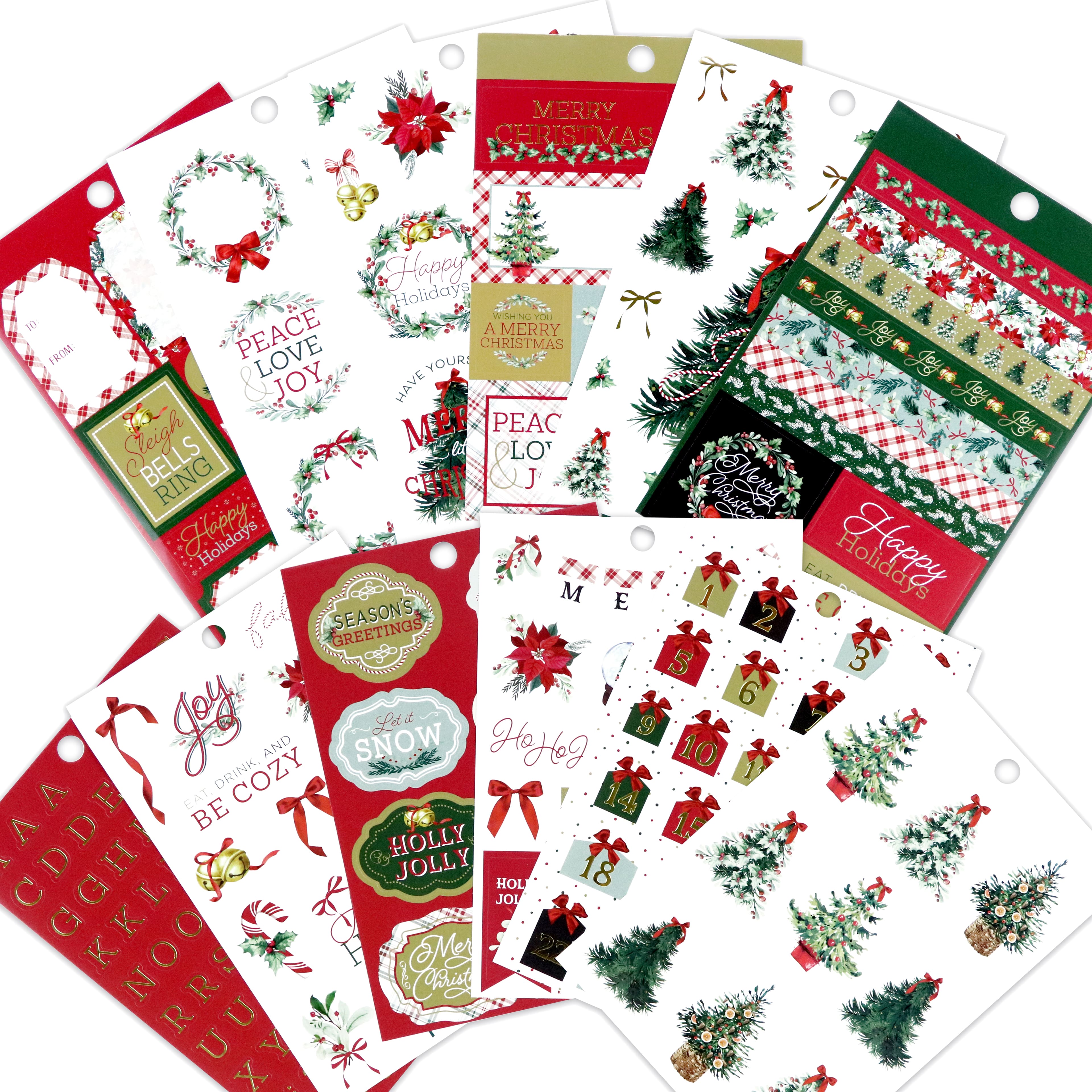 Joy &#x26; Evergreens Sticker Book by Recollections&#x2122;