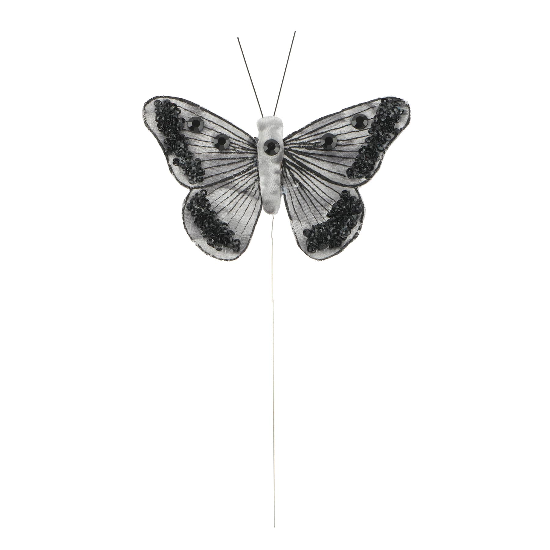Black Bead Butterfly Set by Ashland&#xAE;