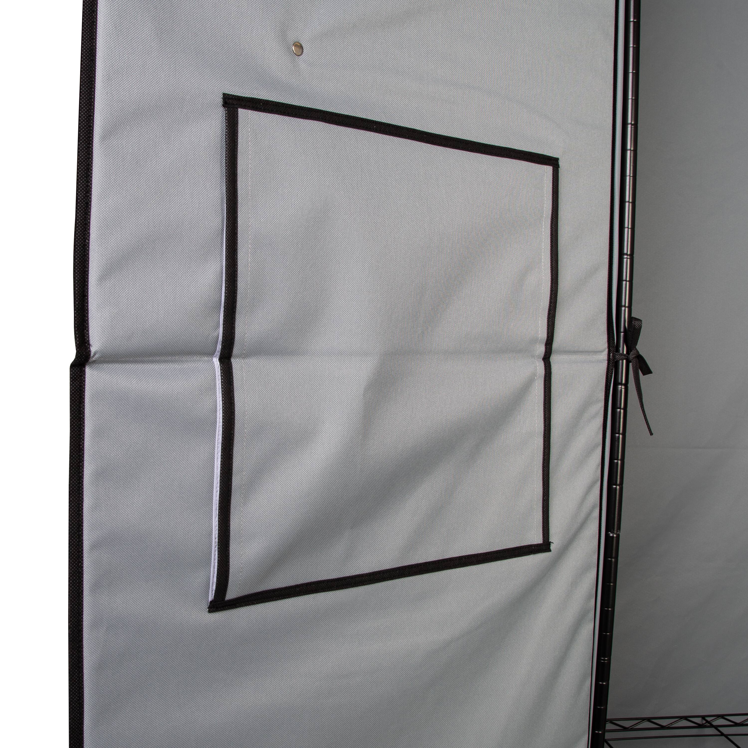 Honey Can Do 43" Clothes Storage Wardrobe With Drawers