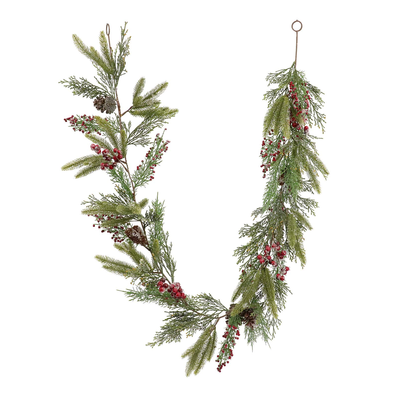 6ft. Icy Cedar, Pine &#x26; Berry Garland by Ashland&#xAE;