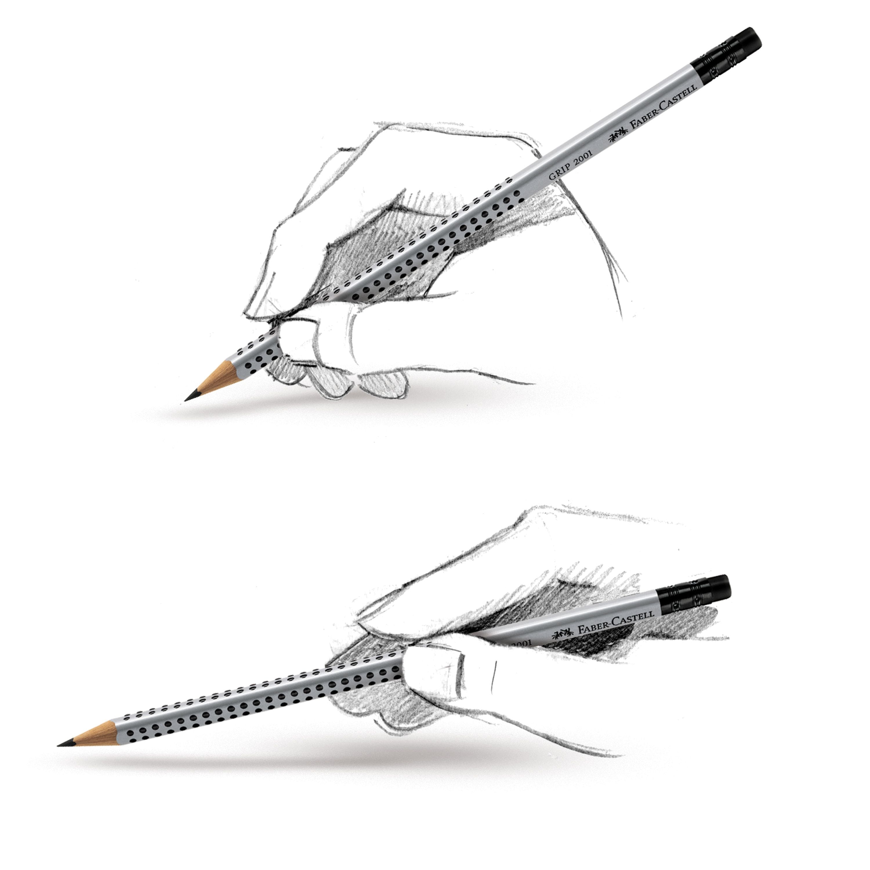 Faber-Castell HB Graphite GRIP Writing EcoPencils, 12ct.