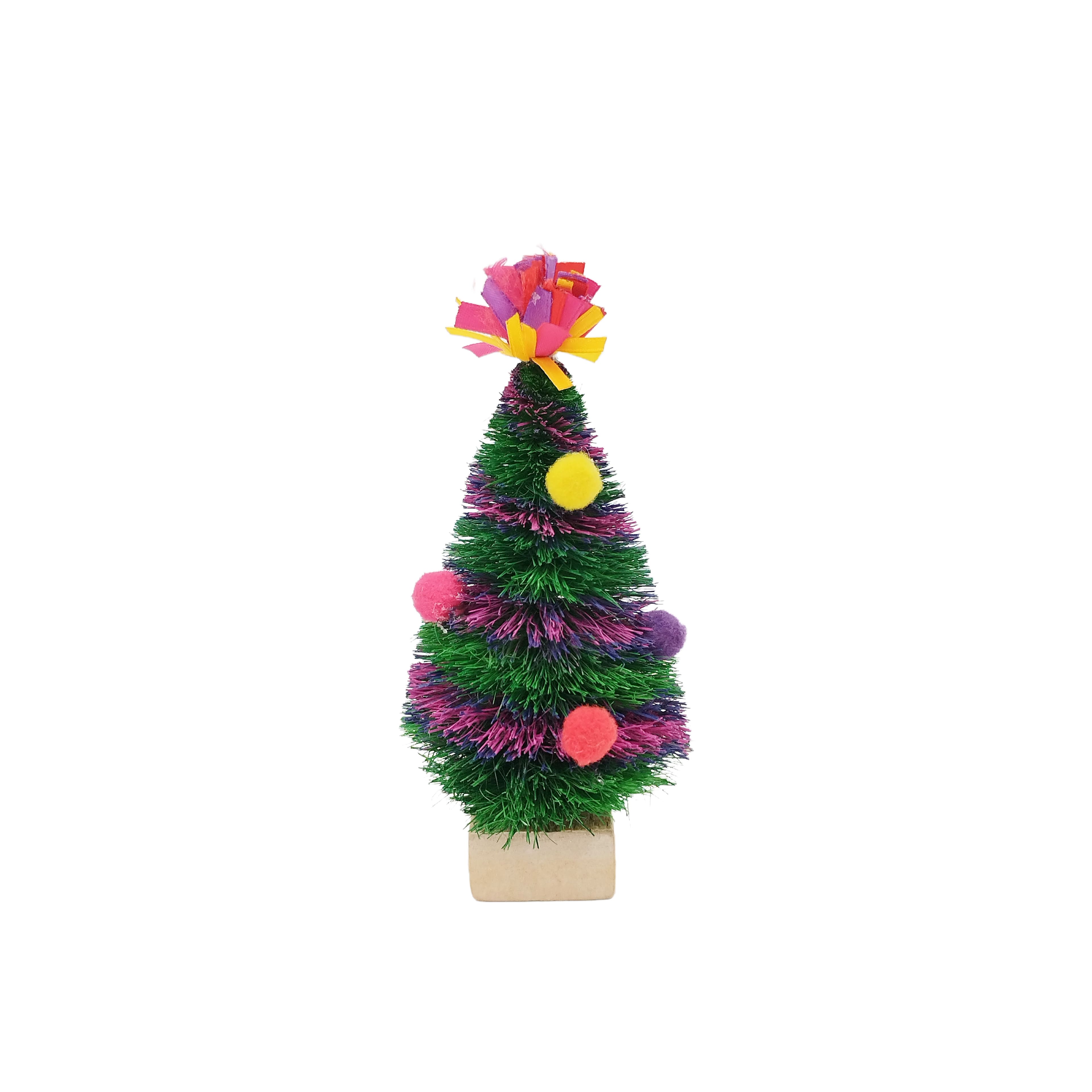 6&#x22; Mini Pink Striped Tabletop Tree by Ashland&#xAE;