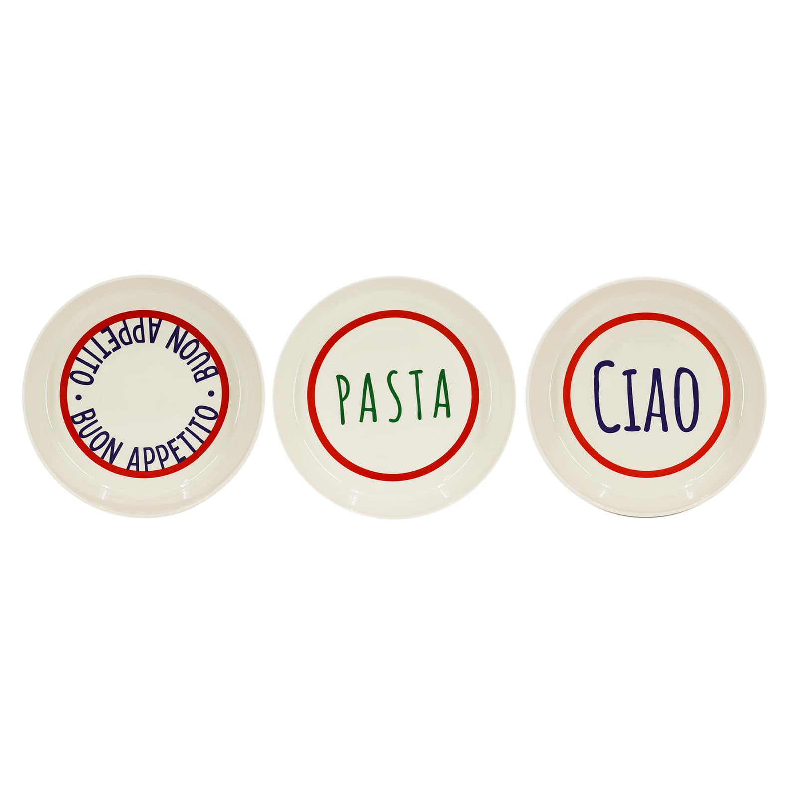 Assorted 8&#x22; Ceramic Plate by Ashland&#xAE;, 1pc.