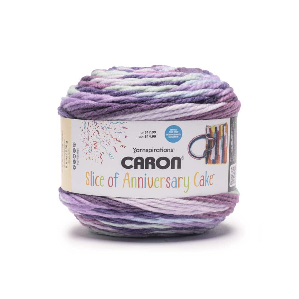 6 Pack: Caron® Slice of Anniversary Cakes™ Yarn