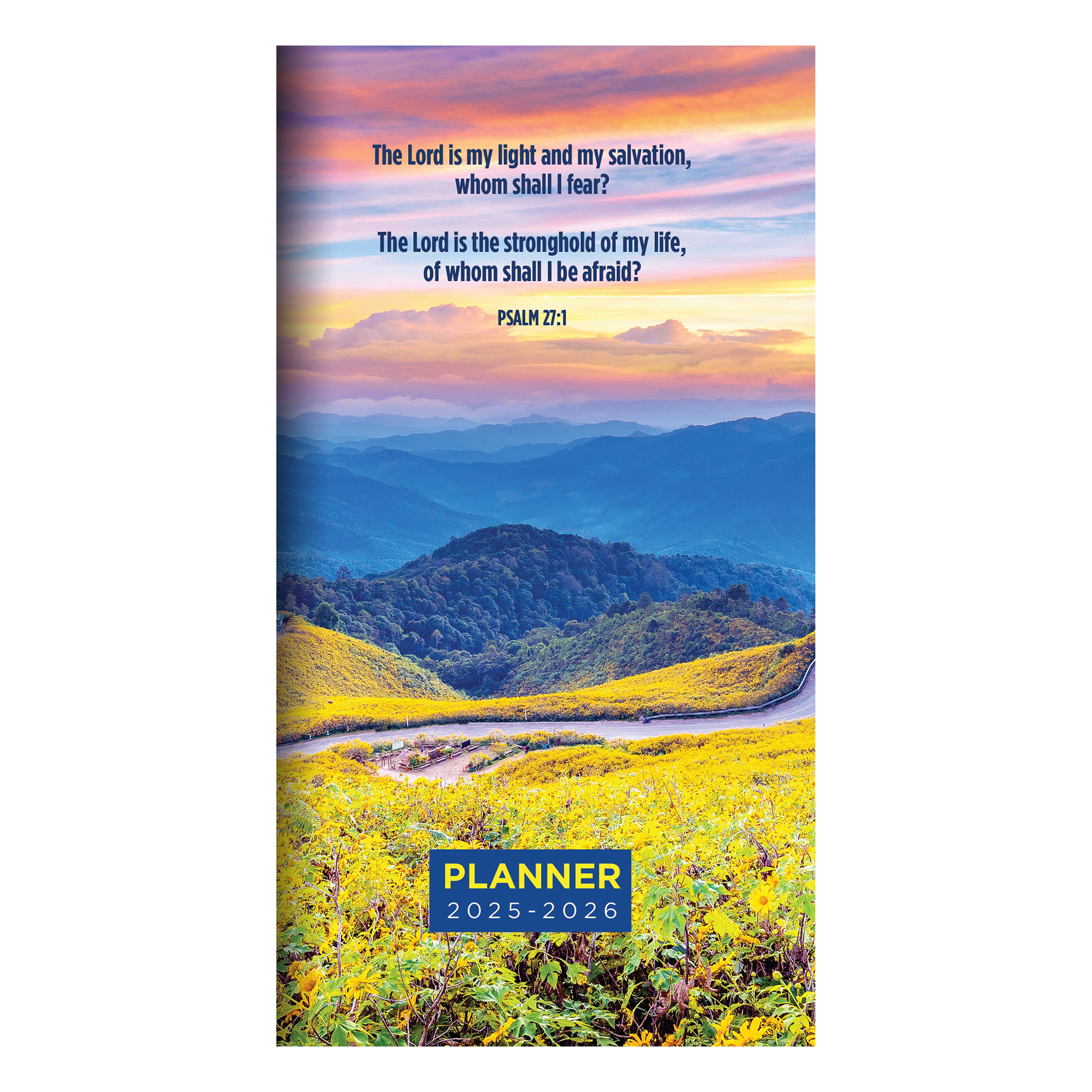 TF Publishing 2025 - 2026 Bible Verse Small Monthly Pocket Planner