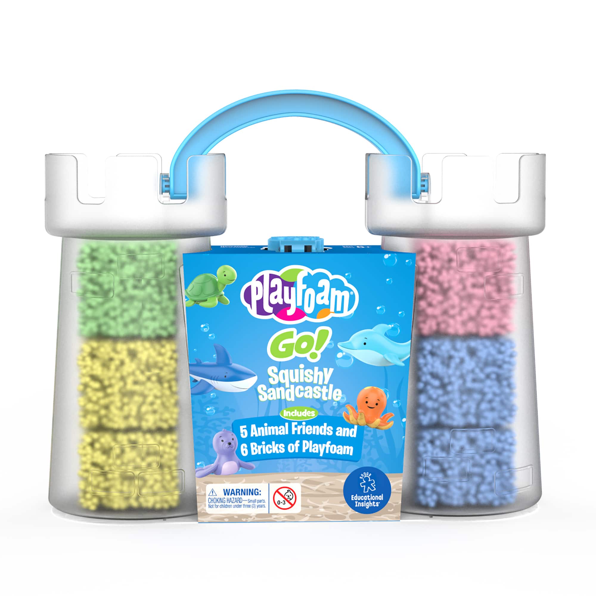 Educational Insights Playfoam GO! Squishy Sandcastle