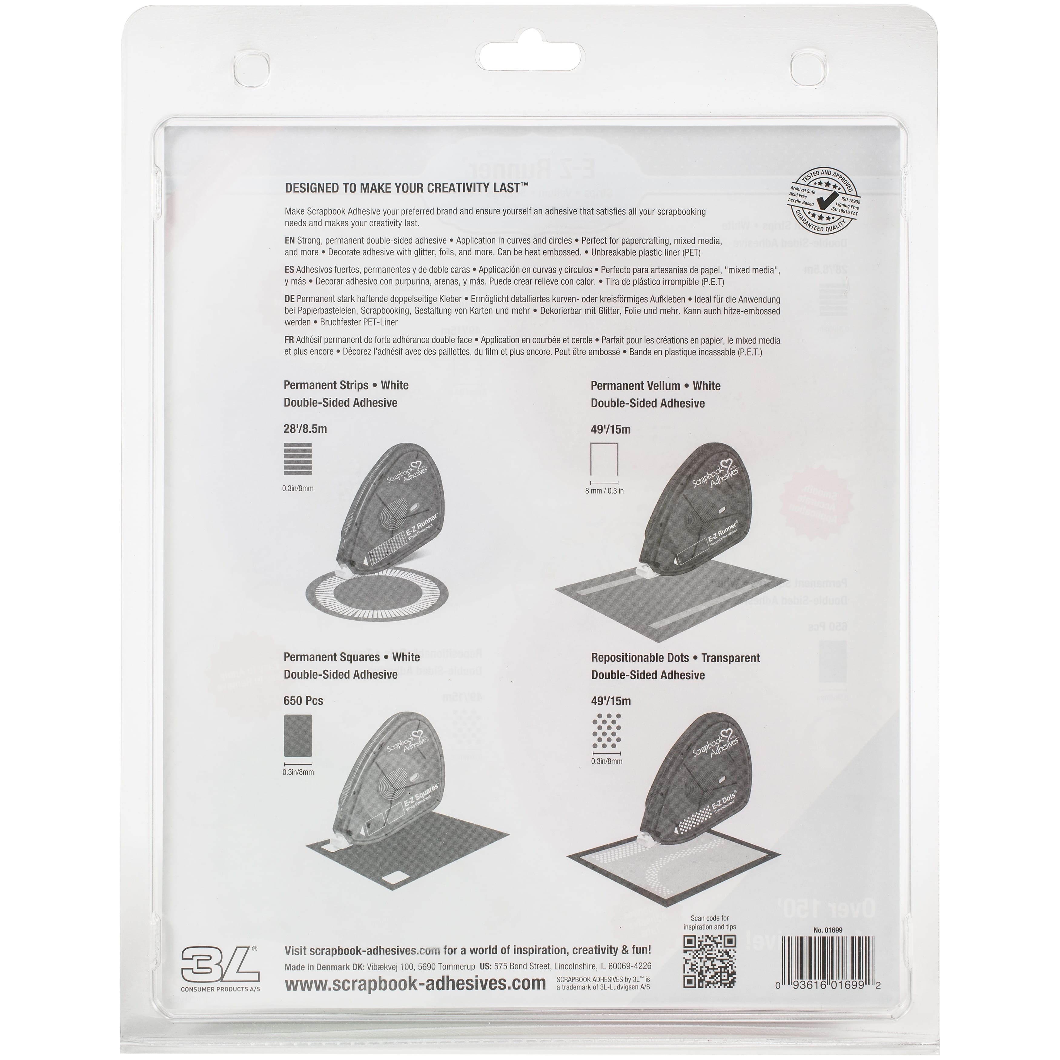 Scrapbook Adhesives by 3L® E-Z Runner® Value Set