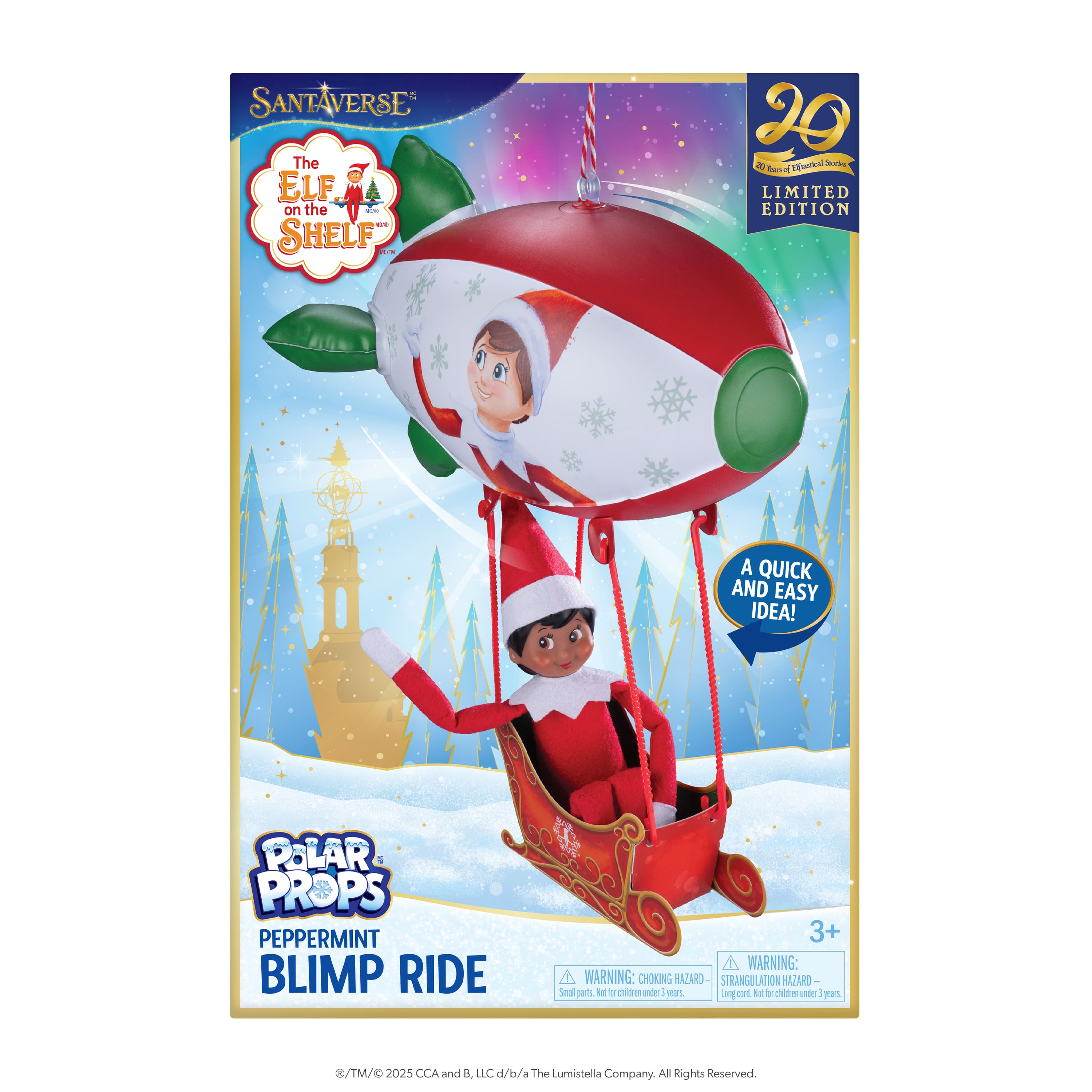 The Elf on the Shelf&#xAE; Peppermint Blimp Ride