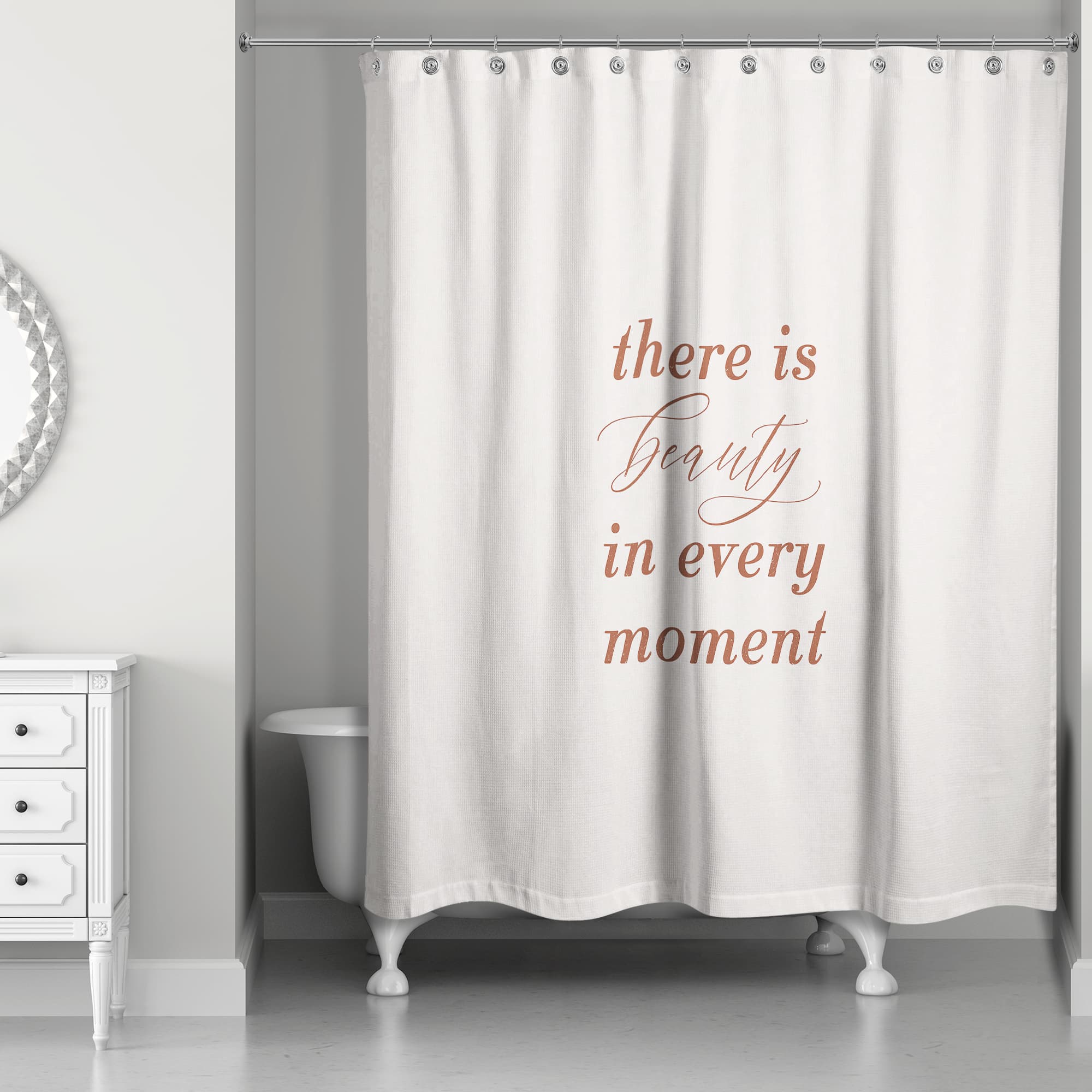 Beauty in Every Moment 71" x 74" Shower Curtain