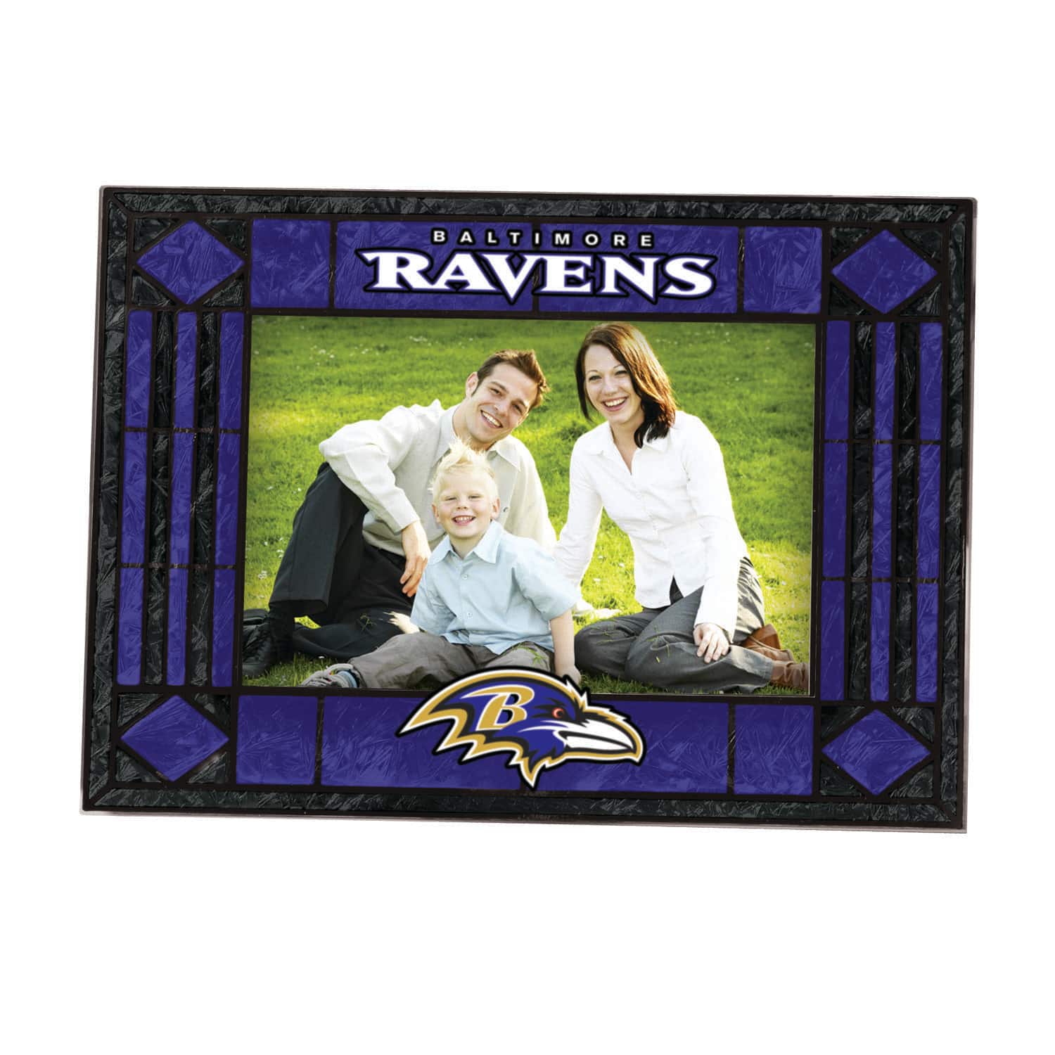 The Memory Company NFL Art Glass Horizontal Frame
