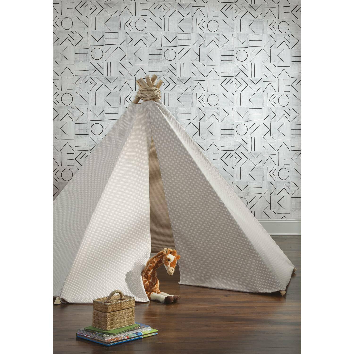 RoomMates Down The Line Peel & Stick Wallpaper