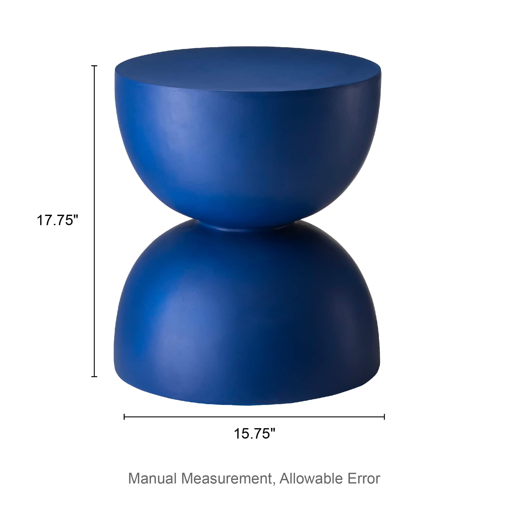 Glitzhome&#xAE; 18&#x22; Multi-Functional Terrazzo Garden Stool