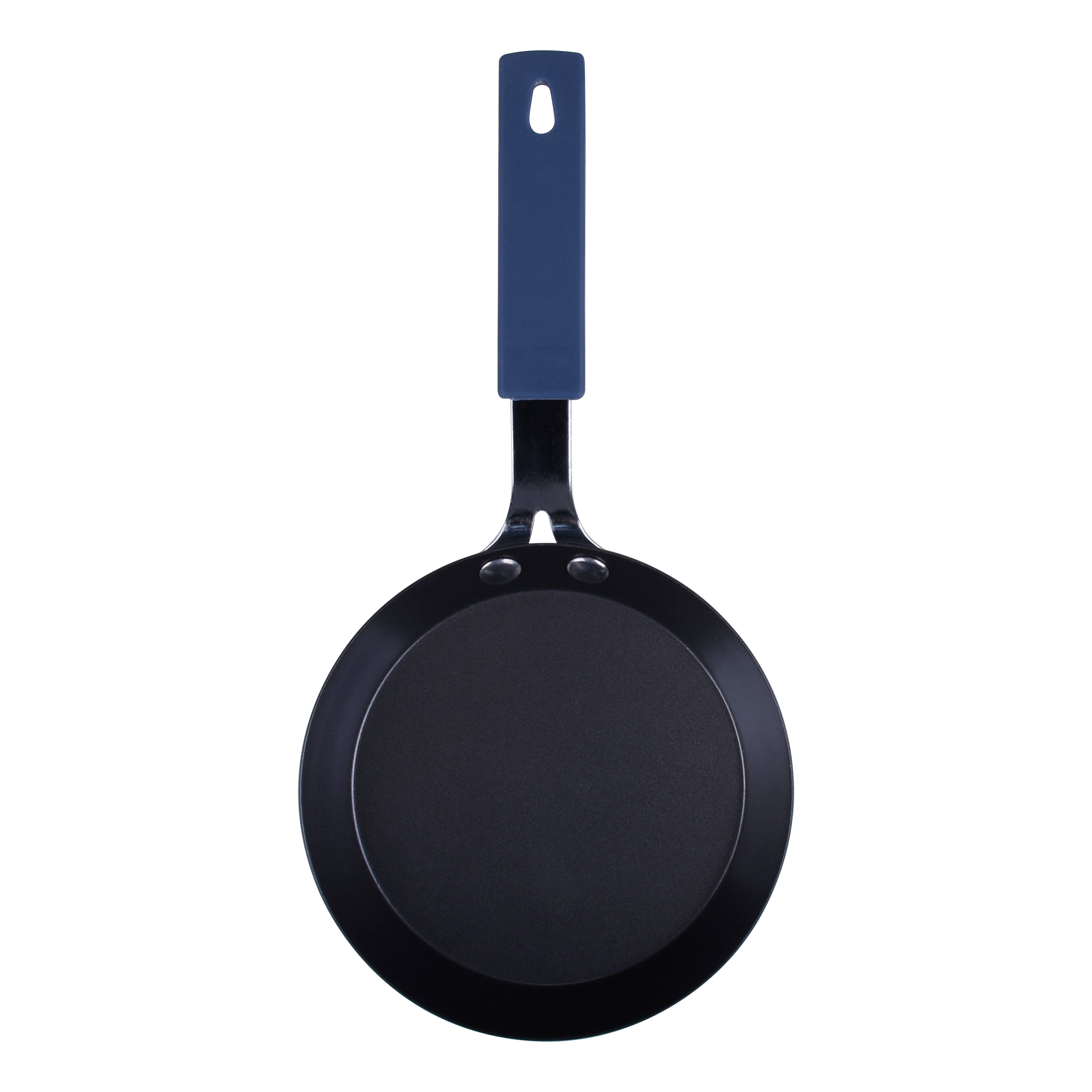 5.5&#x22; Blue &#x26; Black Mini Fry Pan by Makery&#x2122;