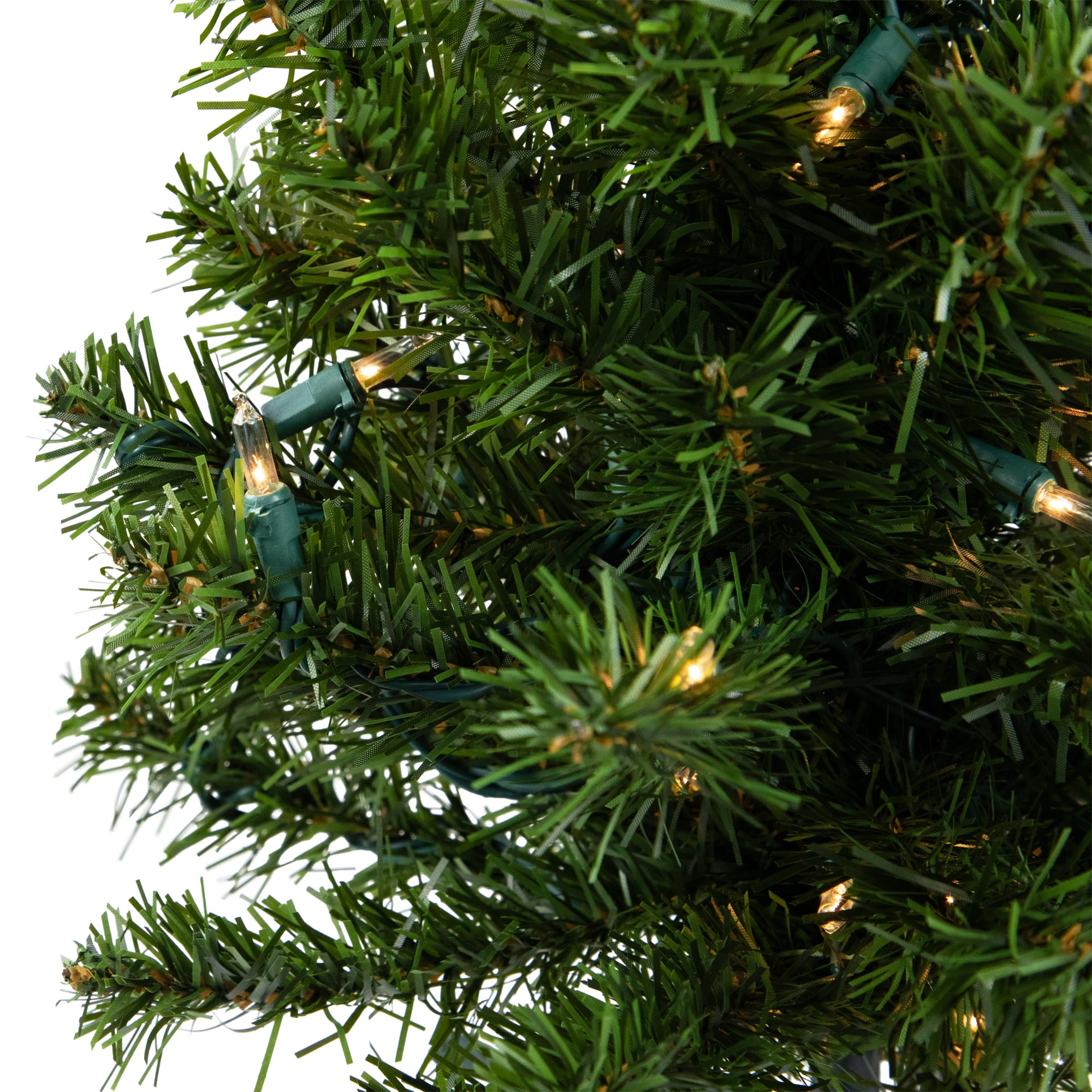 1.5ft. Pre-Lit Canadian Pine Artificial Christmas Tree, Clear Lights