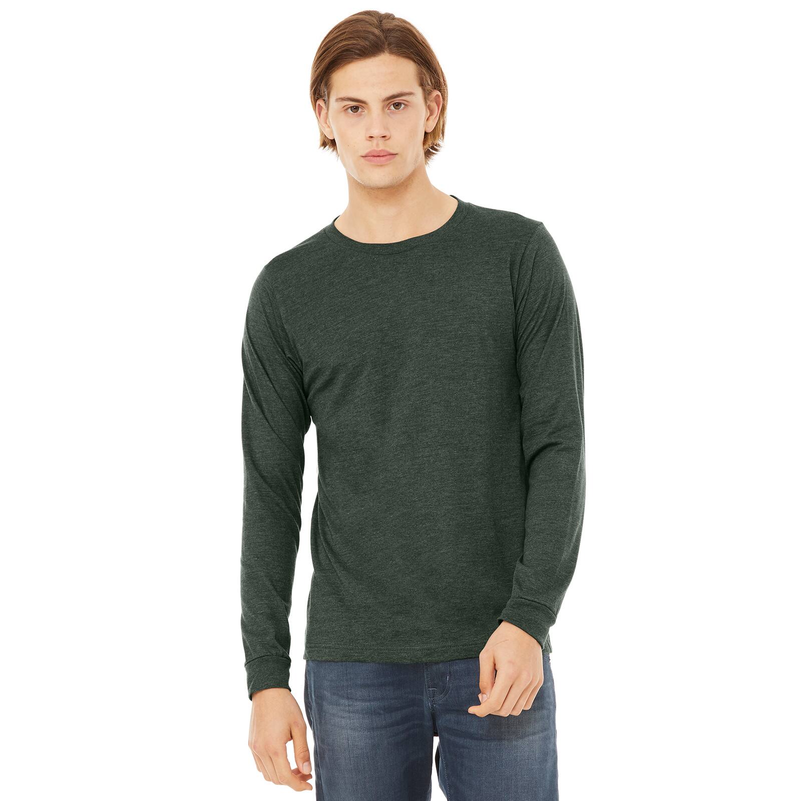 BELLA+CANVAS&#xAE; Long Sleeve Unisex Athletic Jersey T-Shirt