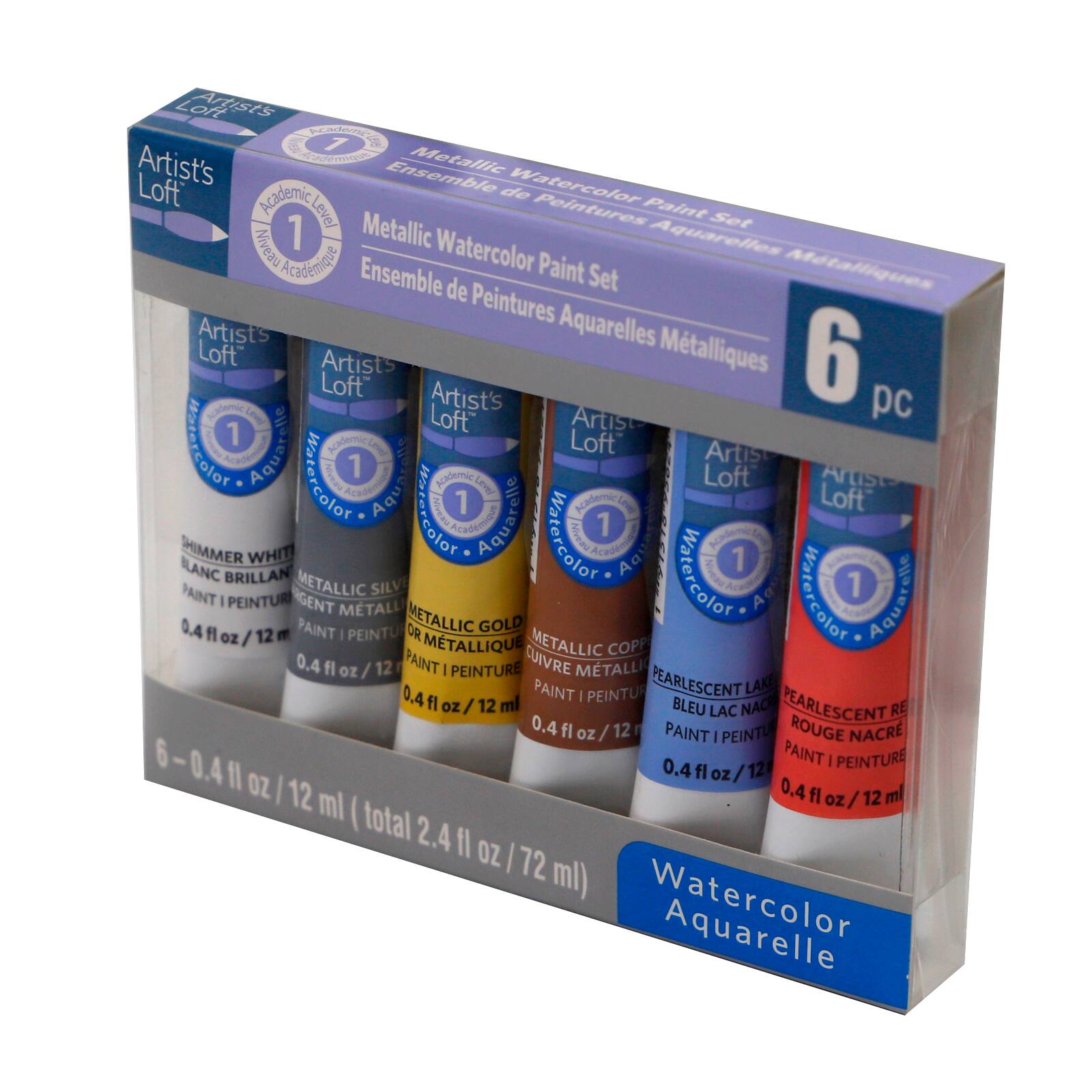 Shop for the Metallic Watercolor Paint Set by Artist's Loft™ at Michaels