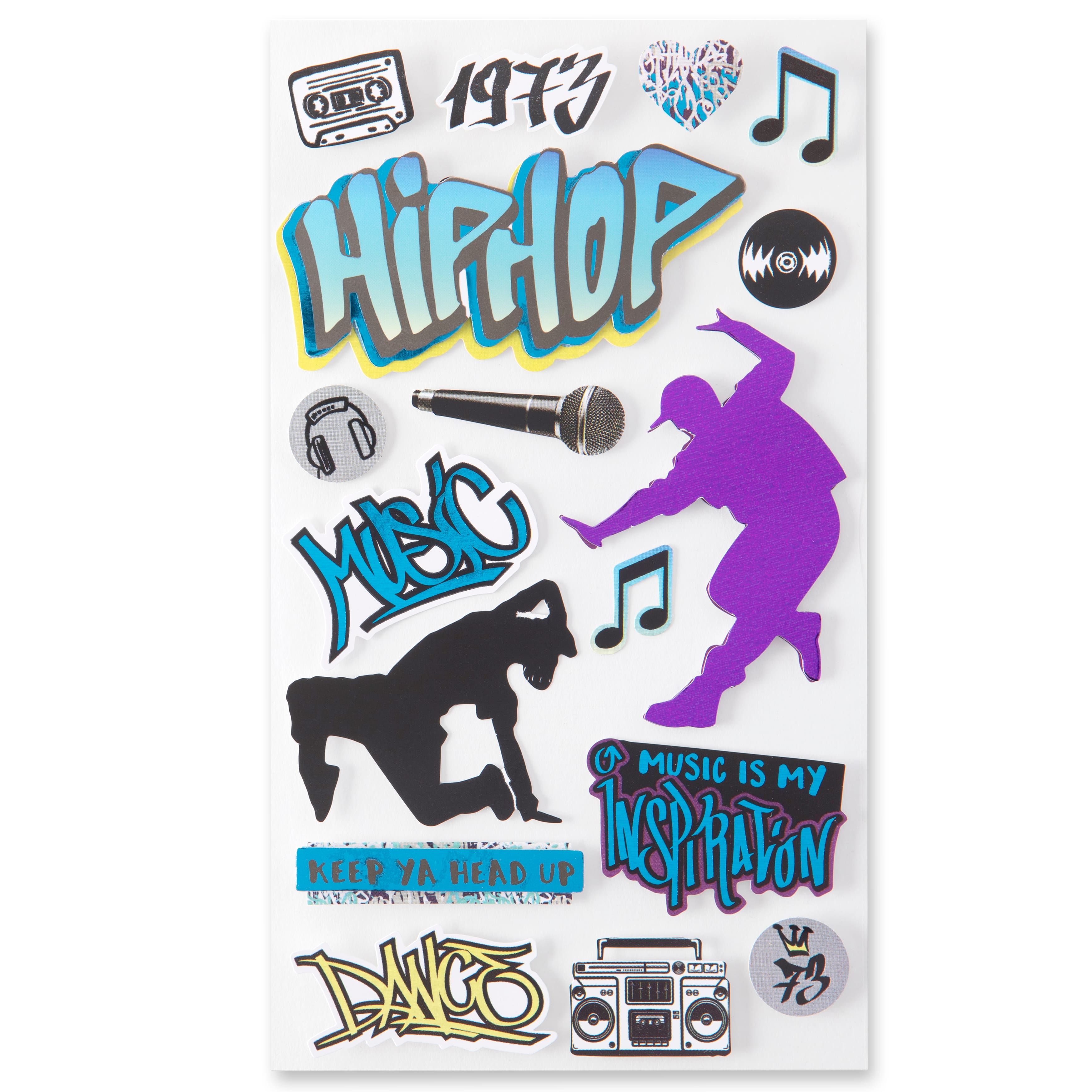 Hip Hop Music Stickers by Recollections™