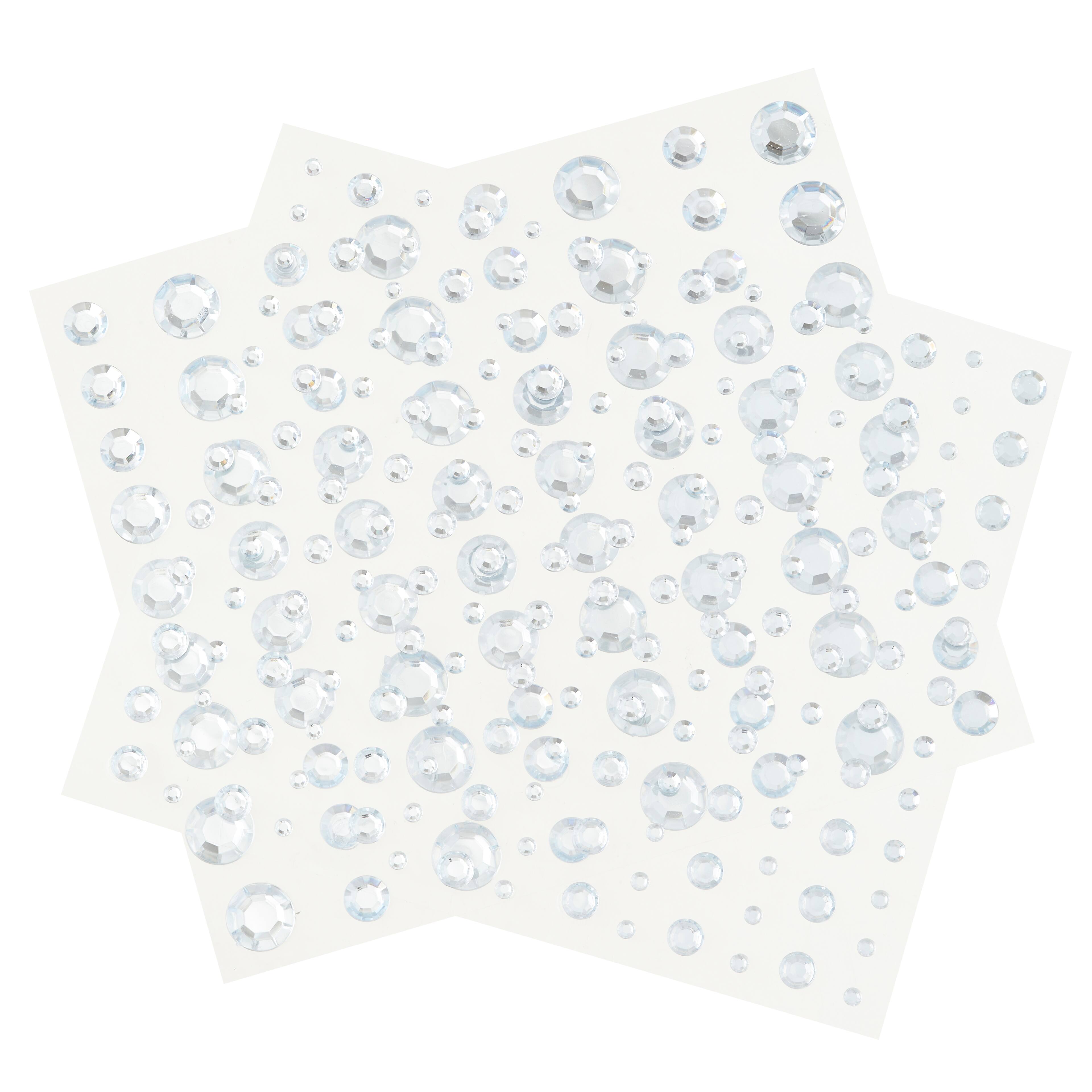12 Pack: Clear Adhesive Rhinestone Value Pack By Recollections™