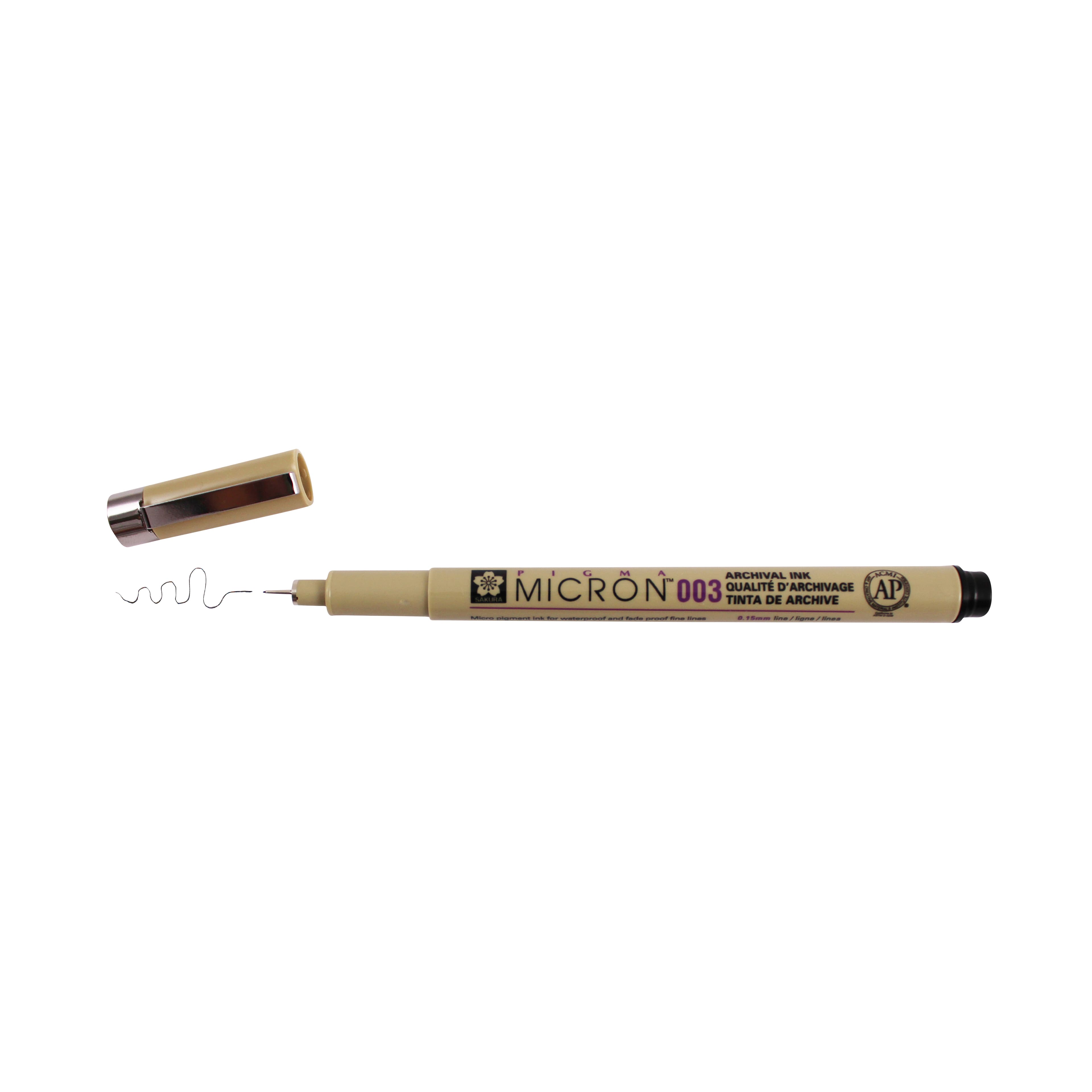 Pigma® Micron® 003 Black Pen
