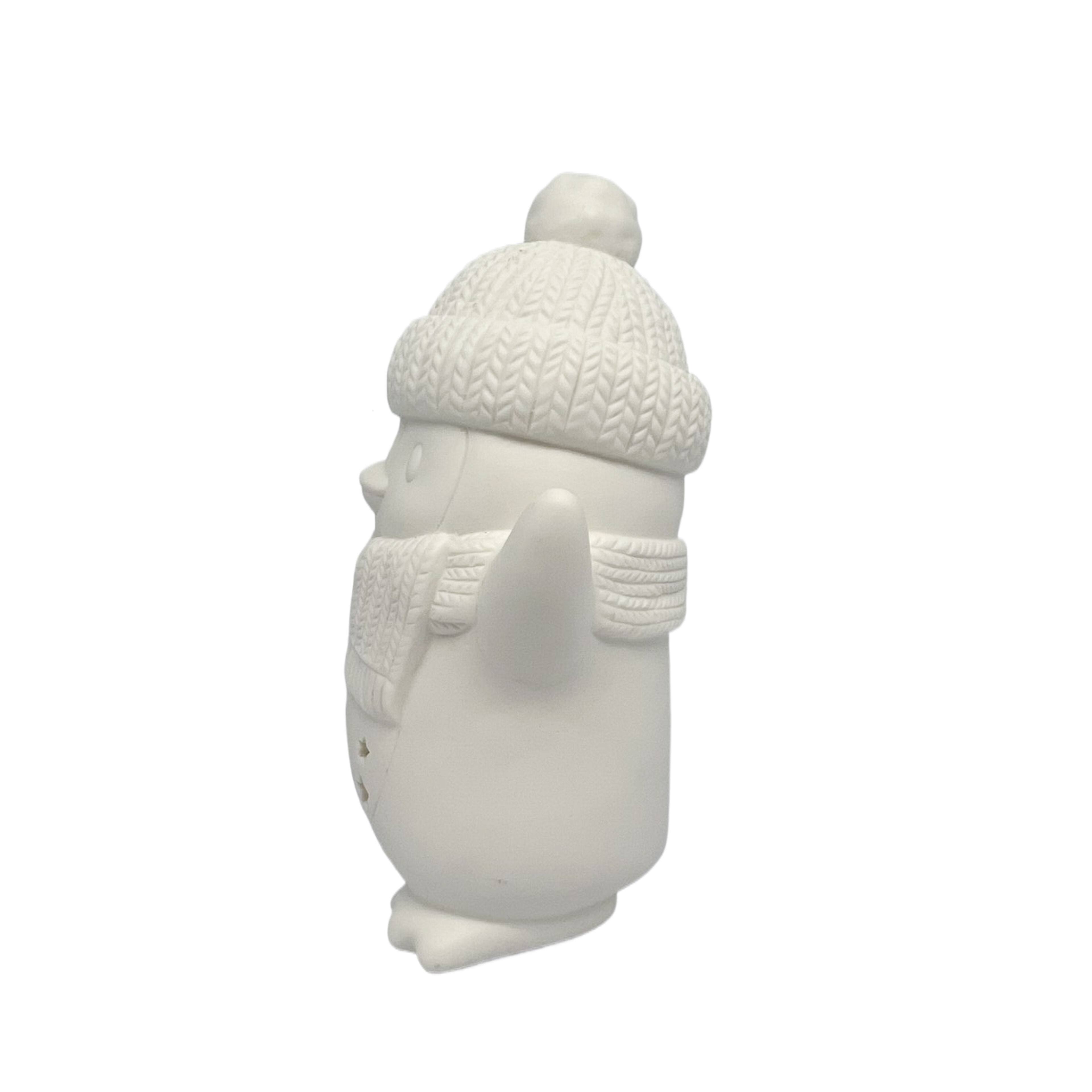 7.75&#x22; LED DIY Ceramic Penguin with Stars D&#xE9;cor by Make Market&#xAE;