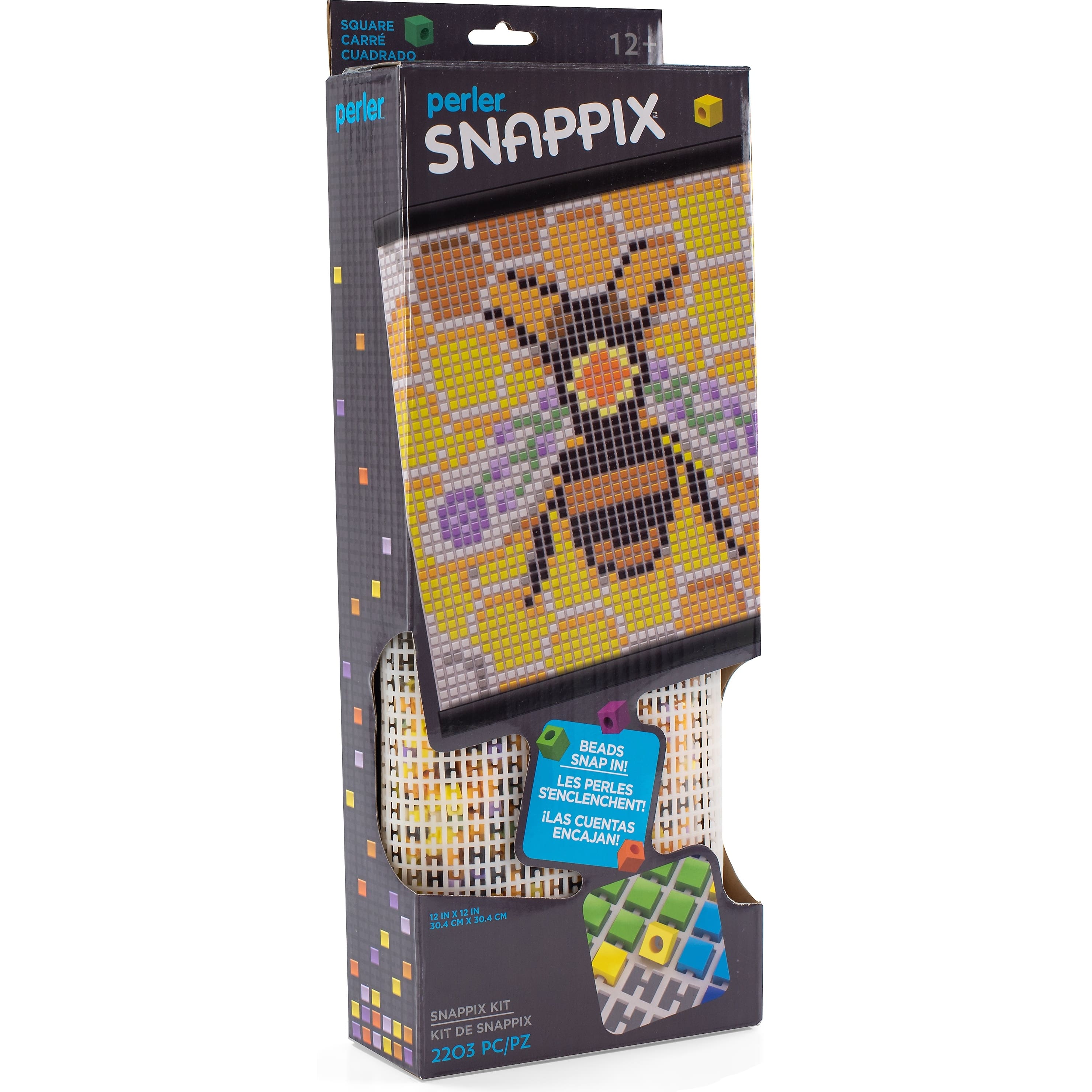Perler™ Snappix™ Folksy Bee Fuse Beads Craft Kit