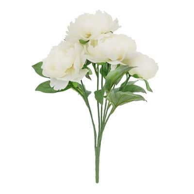 Cream Peony Bush bty Ashland® | Michaels