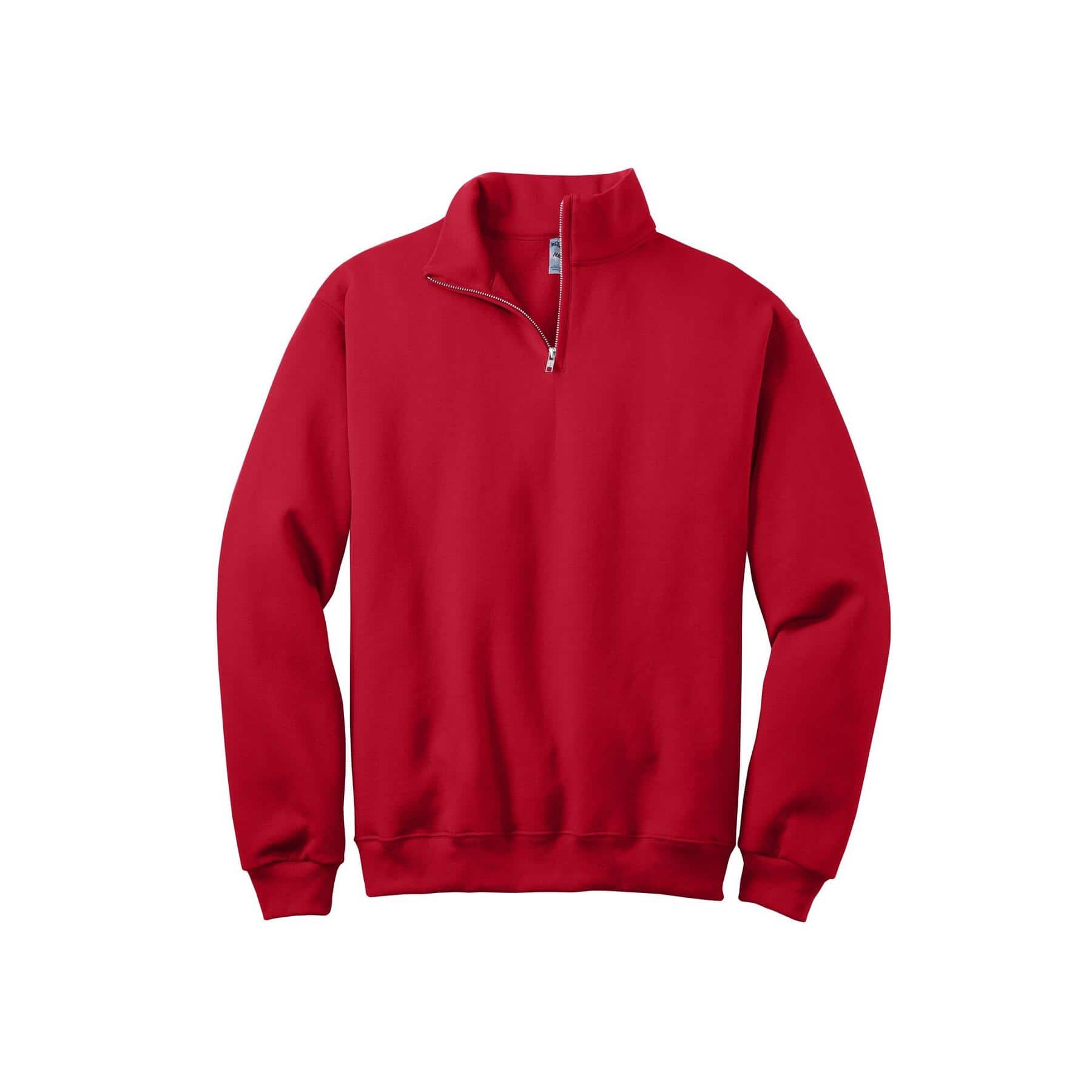 JERZEES® NuBlend® 1/4-Zip Cadet Collar Sweatshirt
