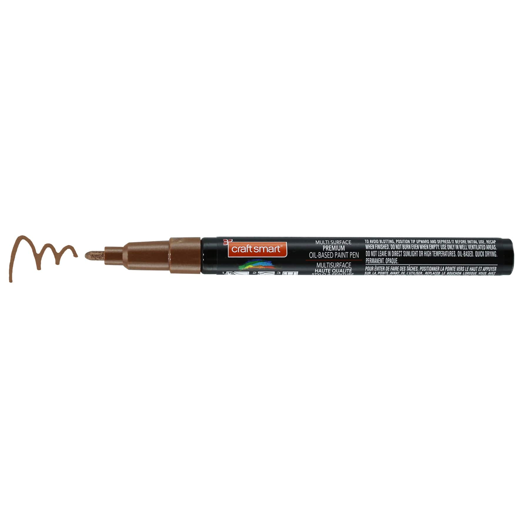 Metallic Fine Tip Multi-Surface Premium Oil-Based Paint Pen by Craft Smart®