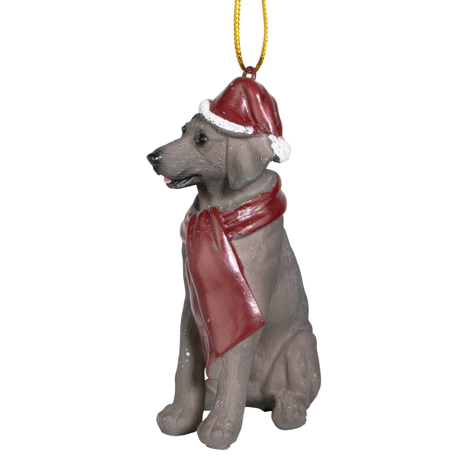 Design Toscano 3.5" Weimaraner Ornament Sculpture