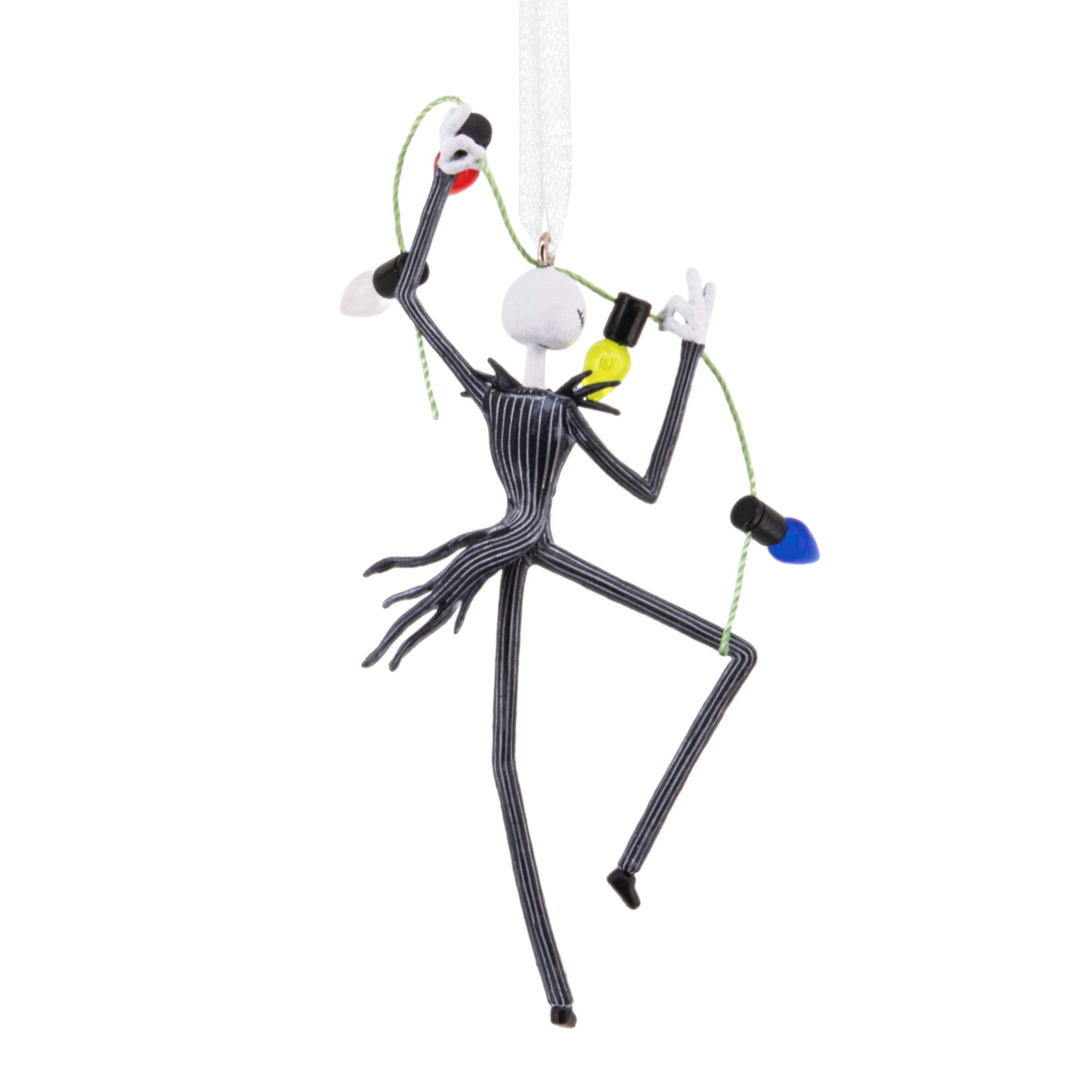 Hallmark Disney&#xAE; The Nightmare Before Christmas 3.75&#x22; Jack Skellington with Lights Ornament